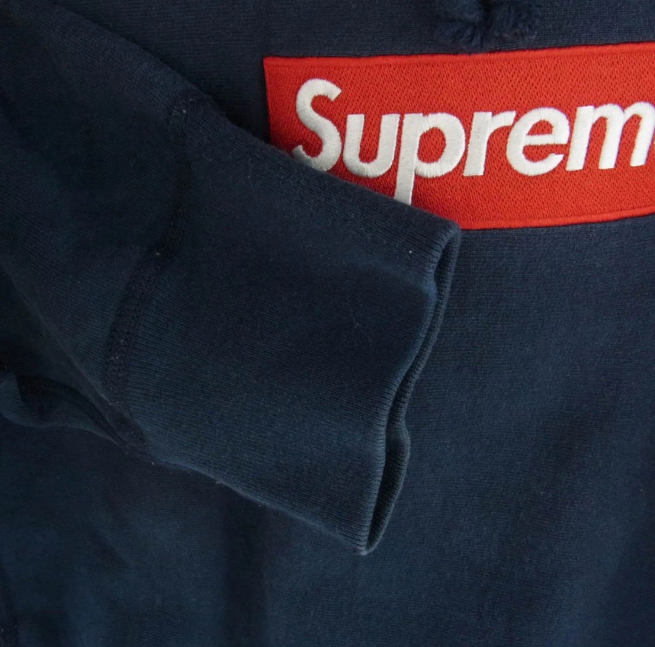 Supreme - Navy Hooded