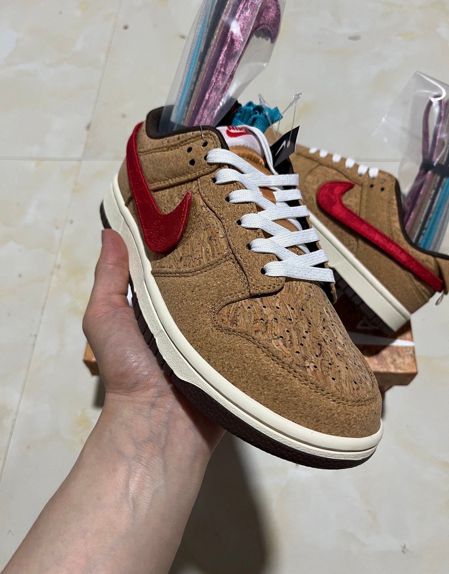 A Nike SB Dunk- CLOT Cork