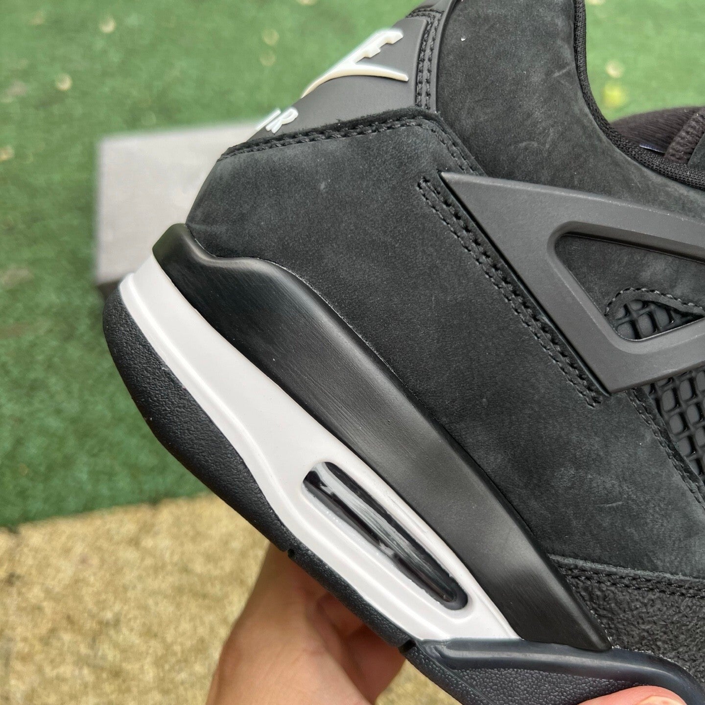 Jordan 4 - Nigel Sylvester - Firewood Black