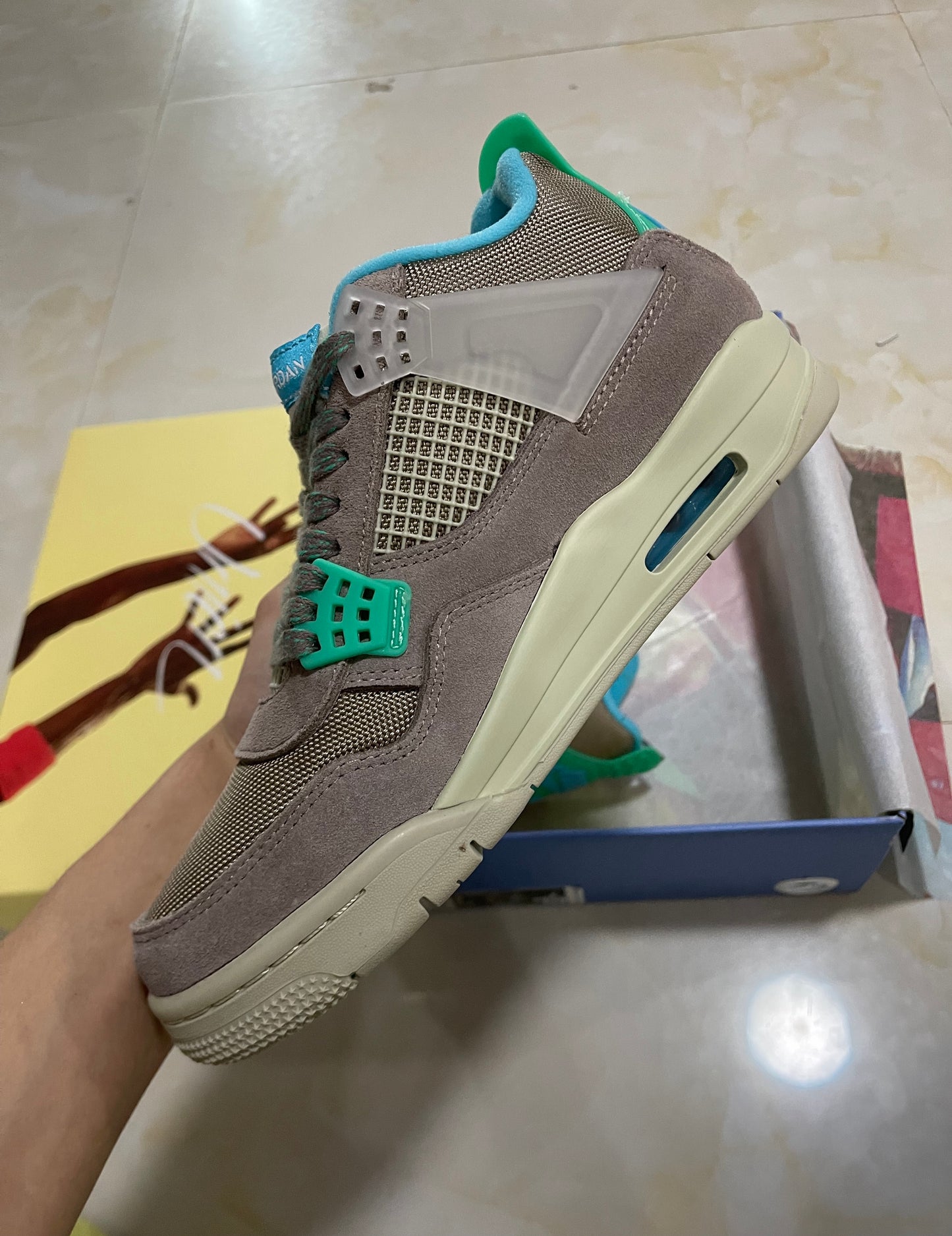Jordan 4 - Union LA Taupe Haze