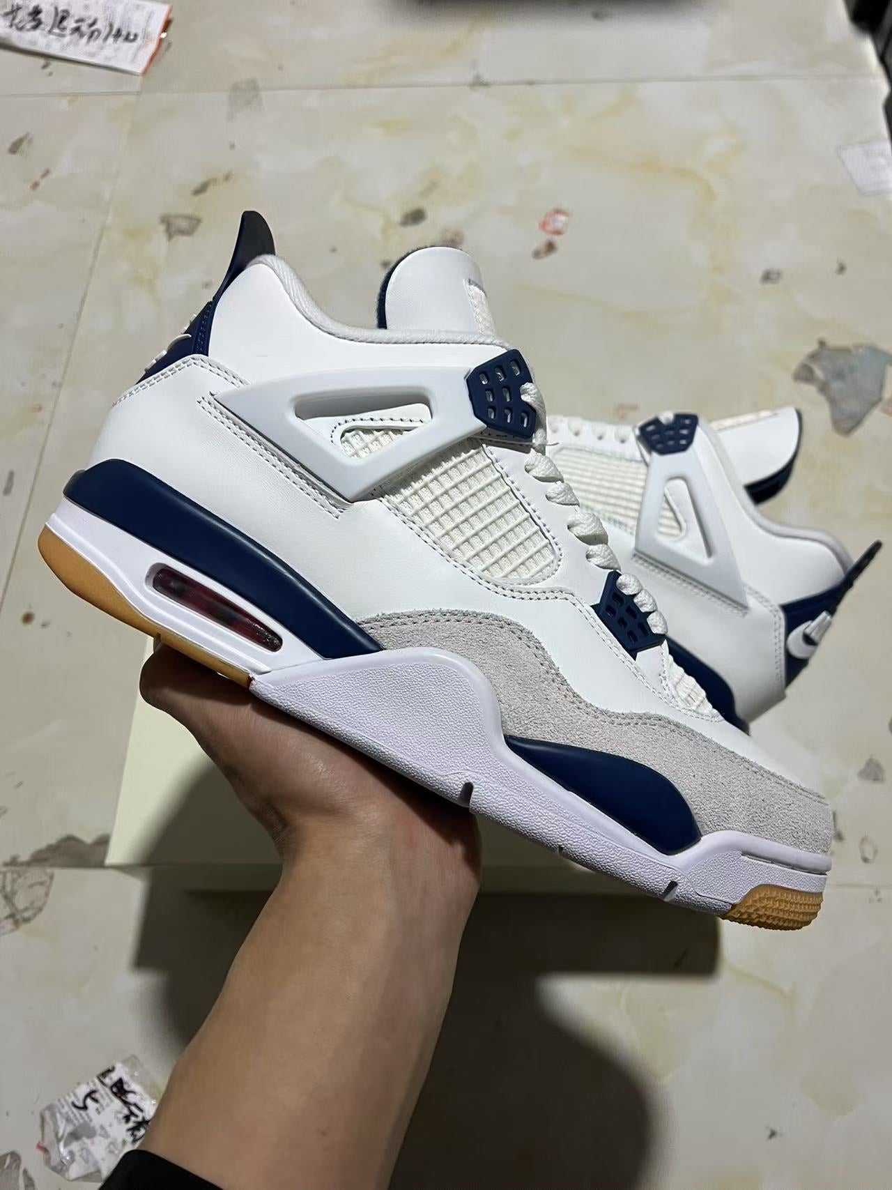 A Nike SB x Jordan 4- NAVY