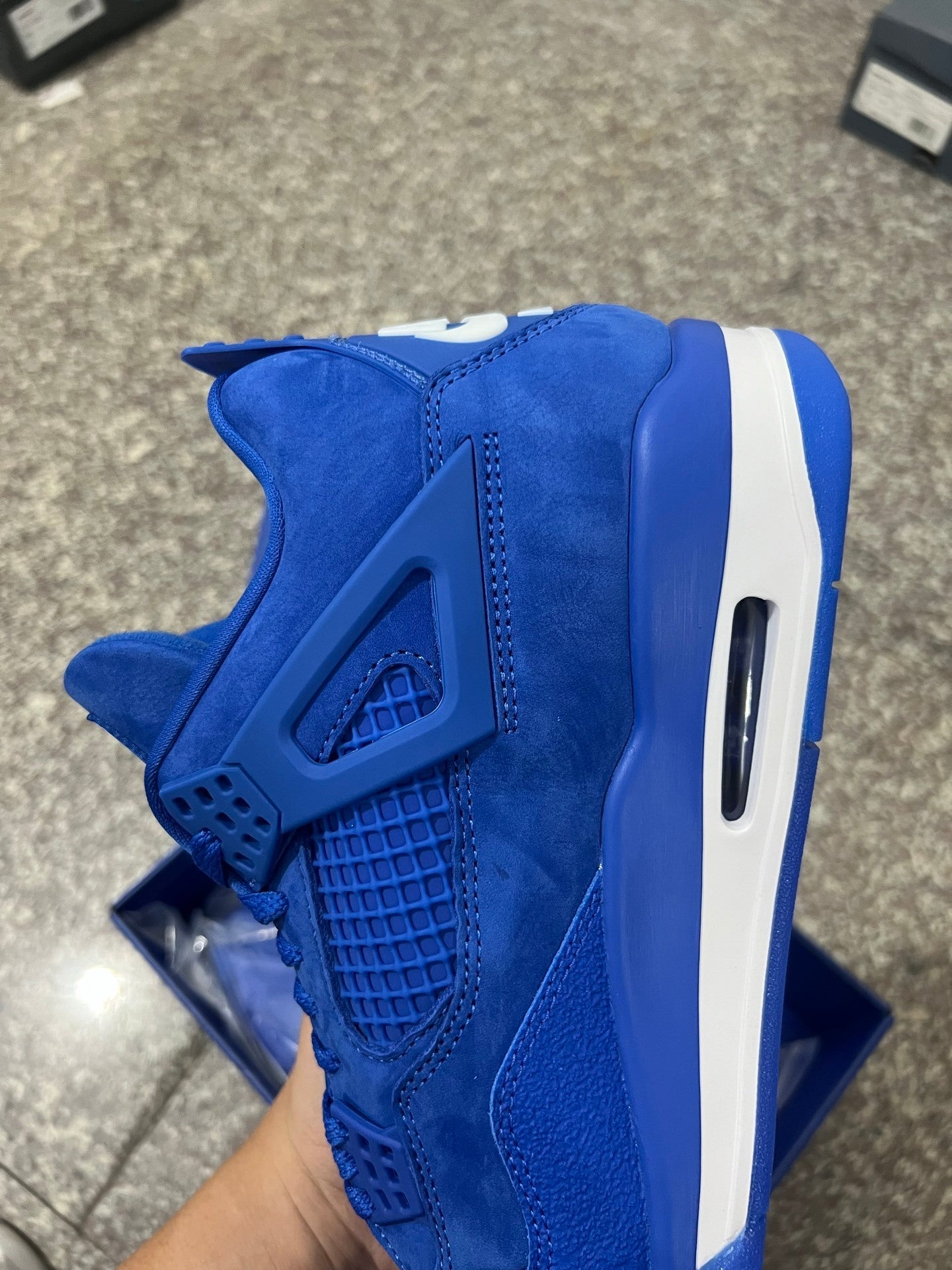 Jordan 4 - Nigel Sylvester - Blue