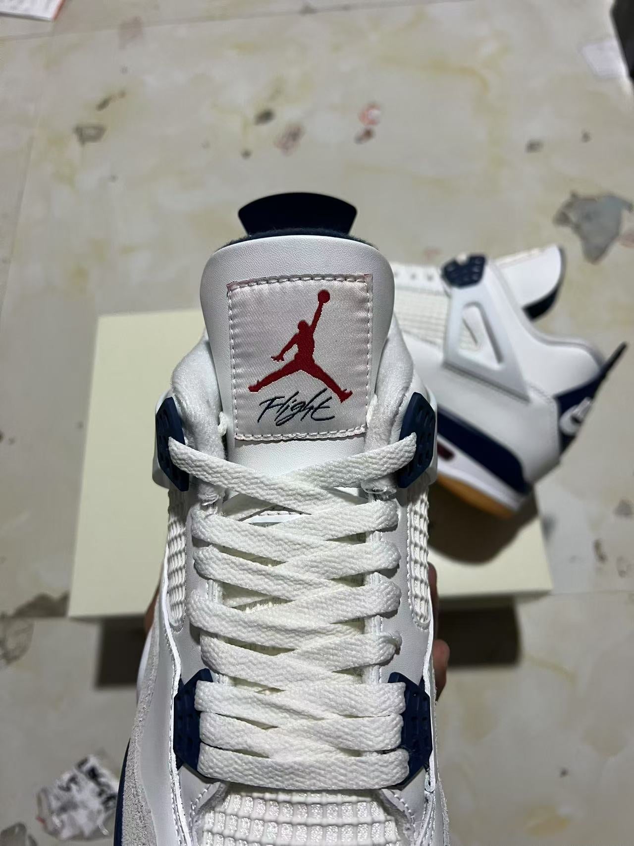 A Nike SB x Jordan 4- NAVY