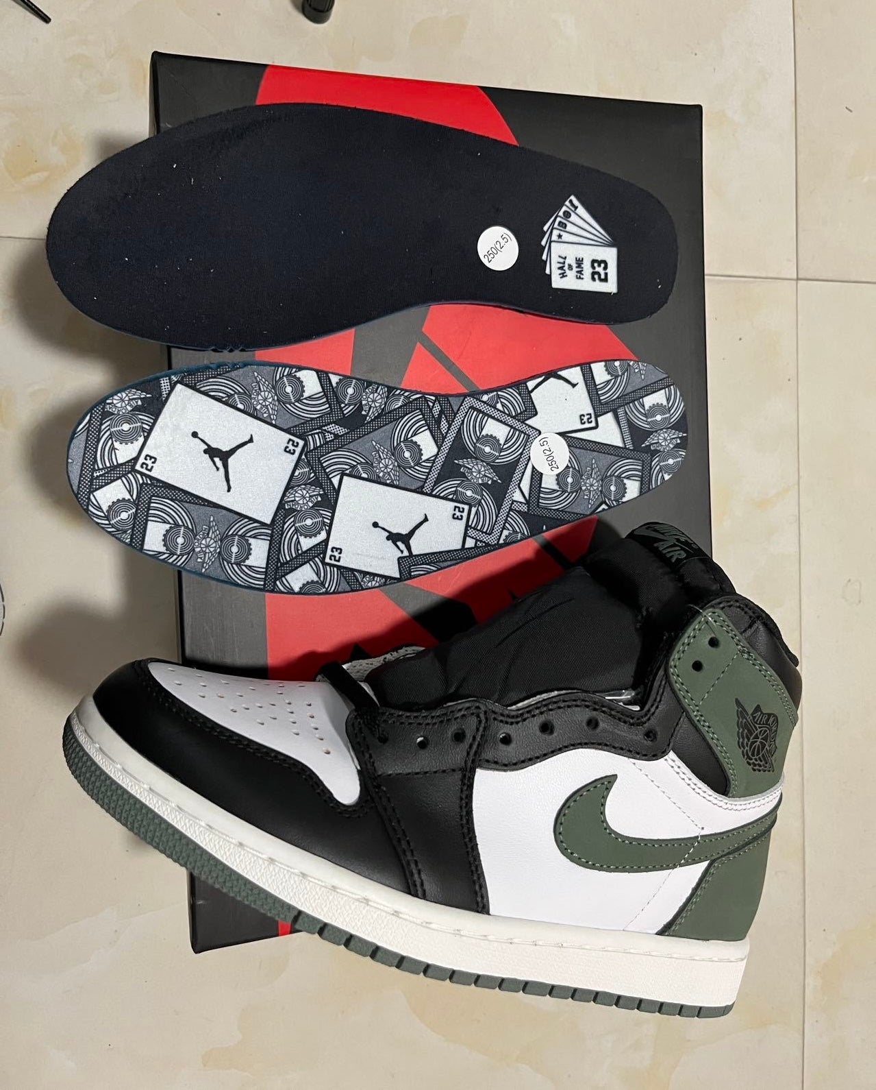 Jordan 1 - Clay Green
