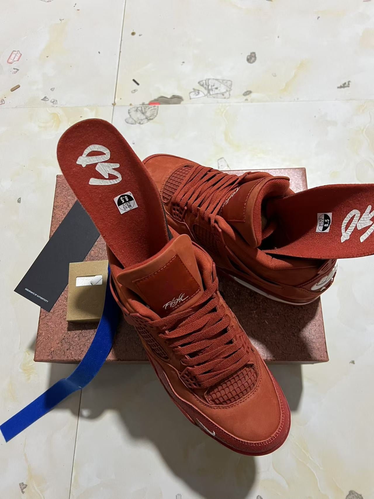 Jordan 4 - Nigel Sylvester Brick by Brick