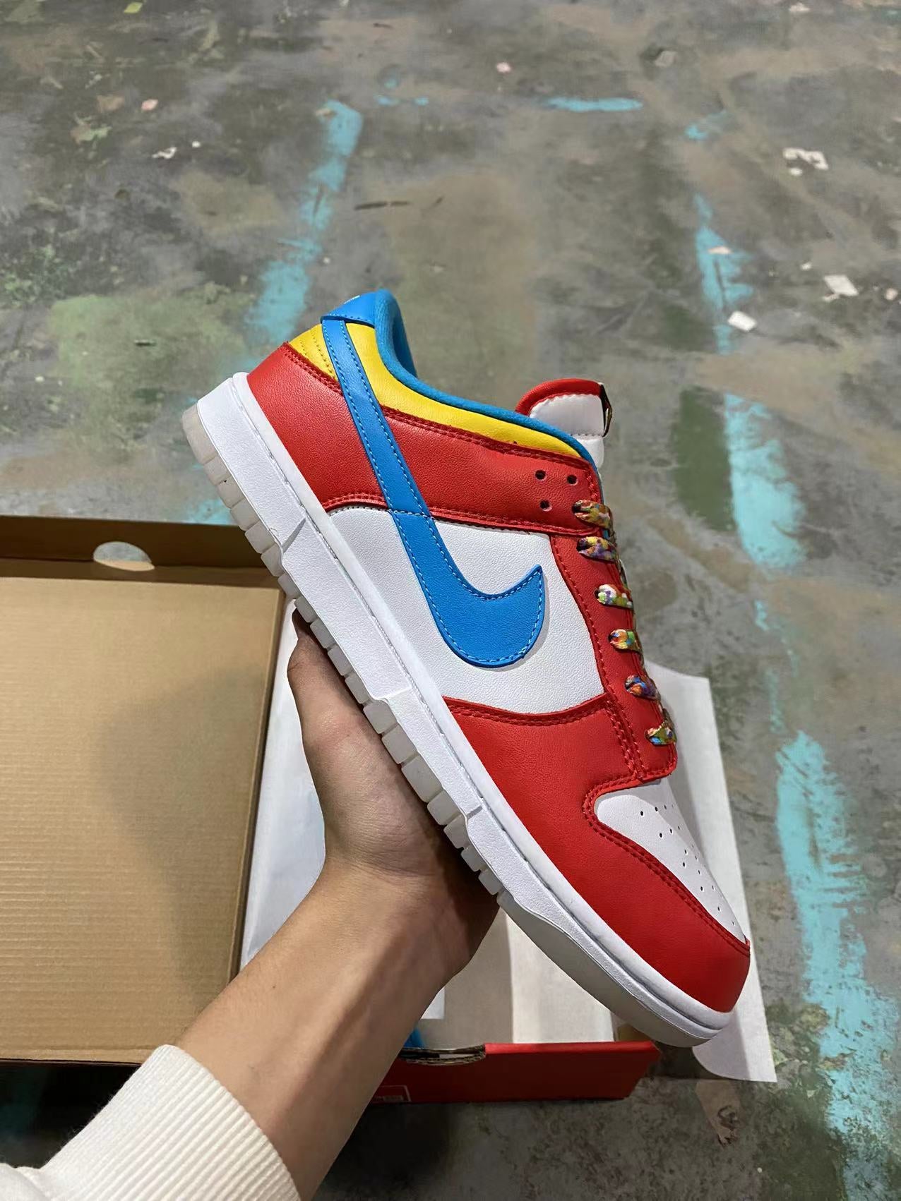 A Nike SB Dunk- Fruity Pebbles