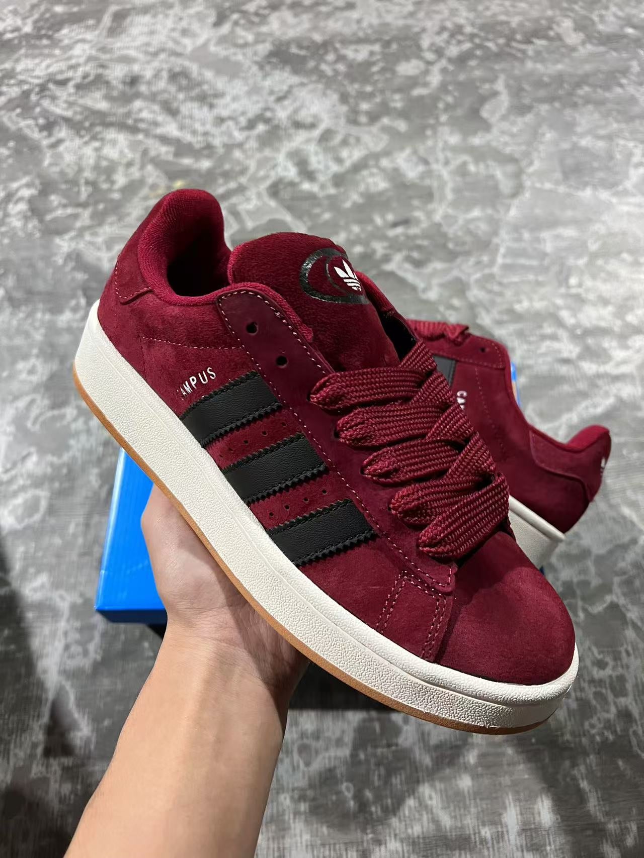Adidas Campus 00’s Maroon