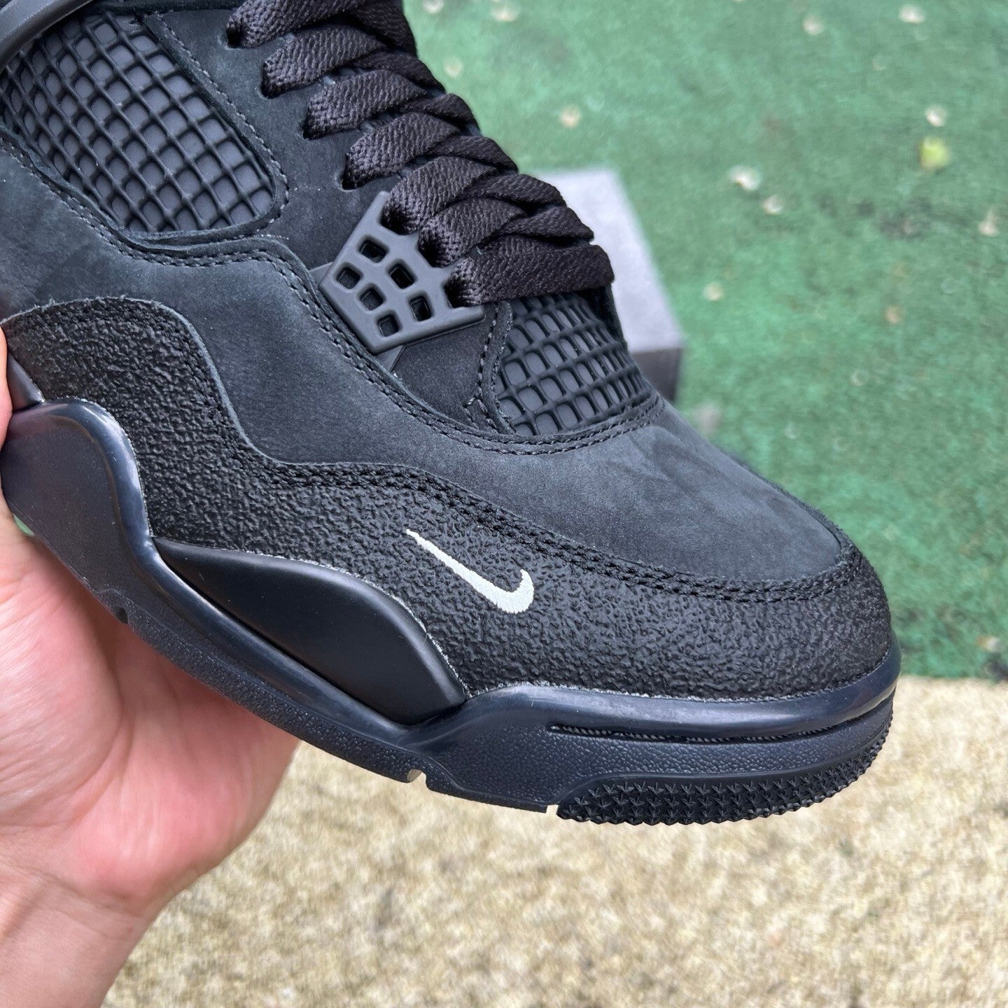 Jordan 4 - Nigel Sylvester - Firewood Black