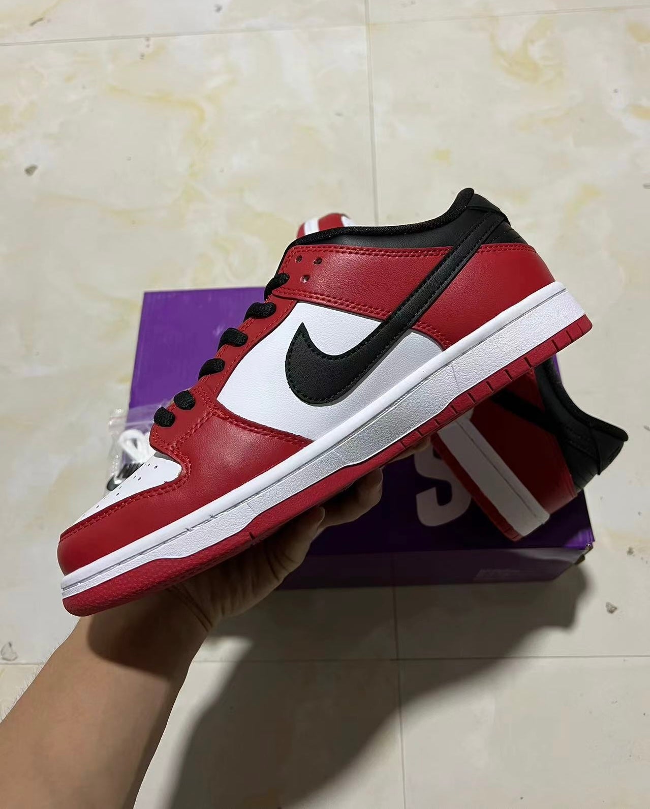 A Nike SB Dunk- Chicago J Pack