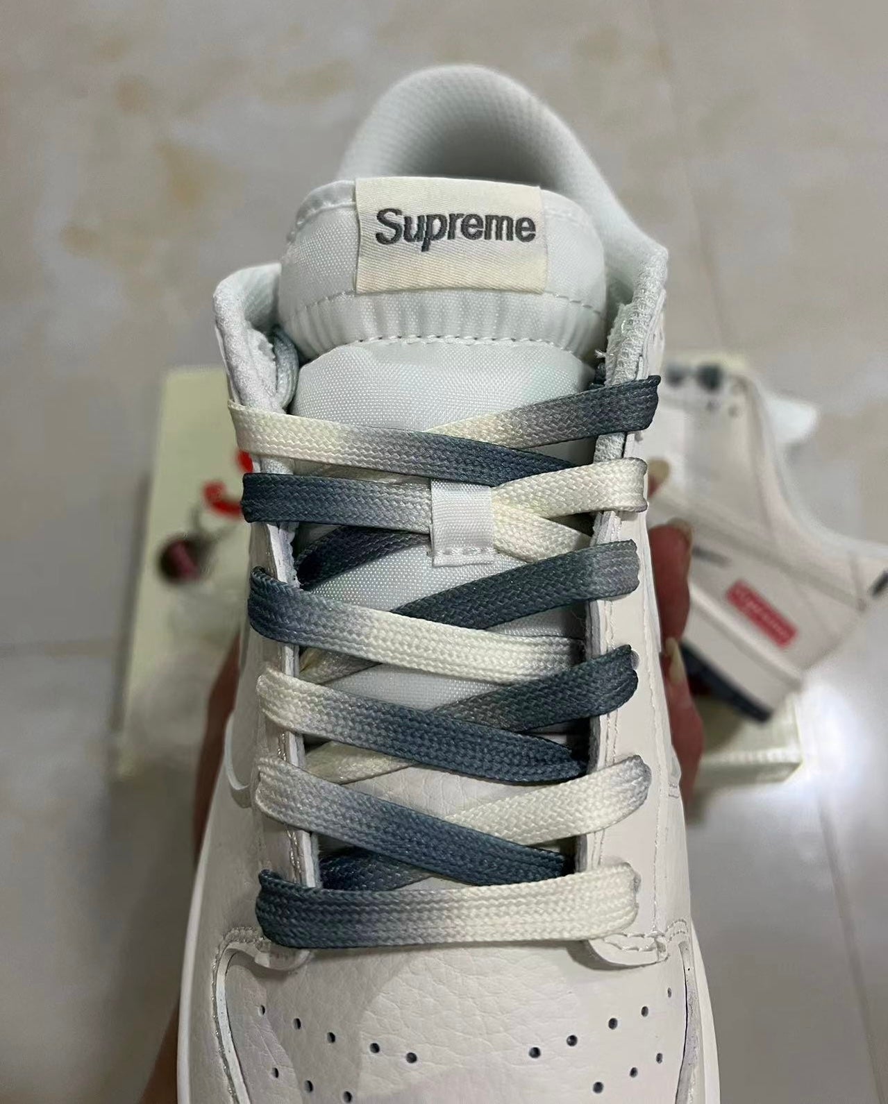 A Nike SB Dunk - Supreme Collab