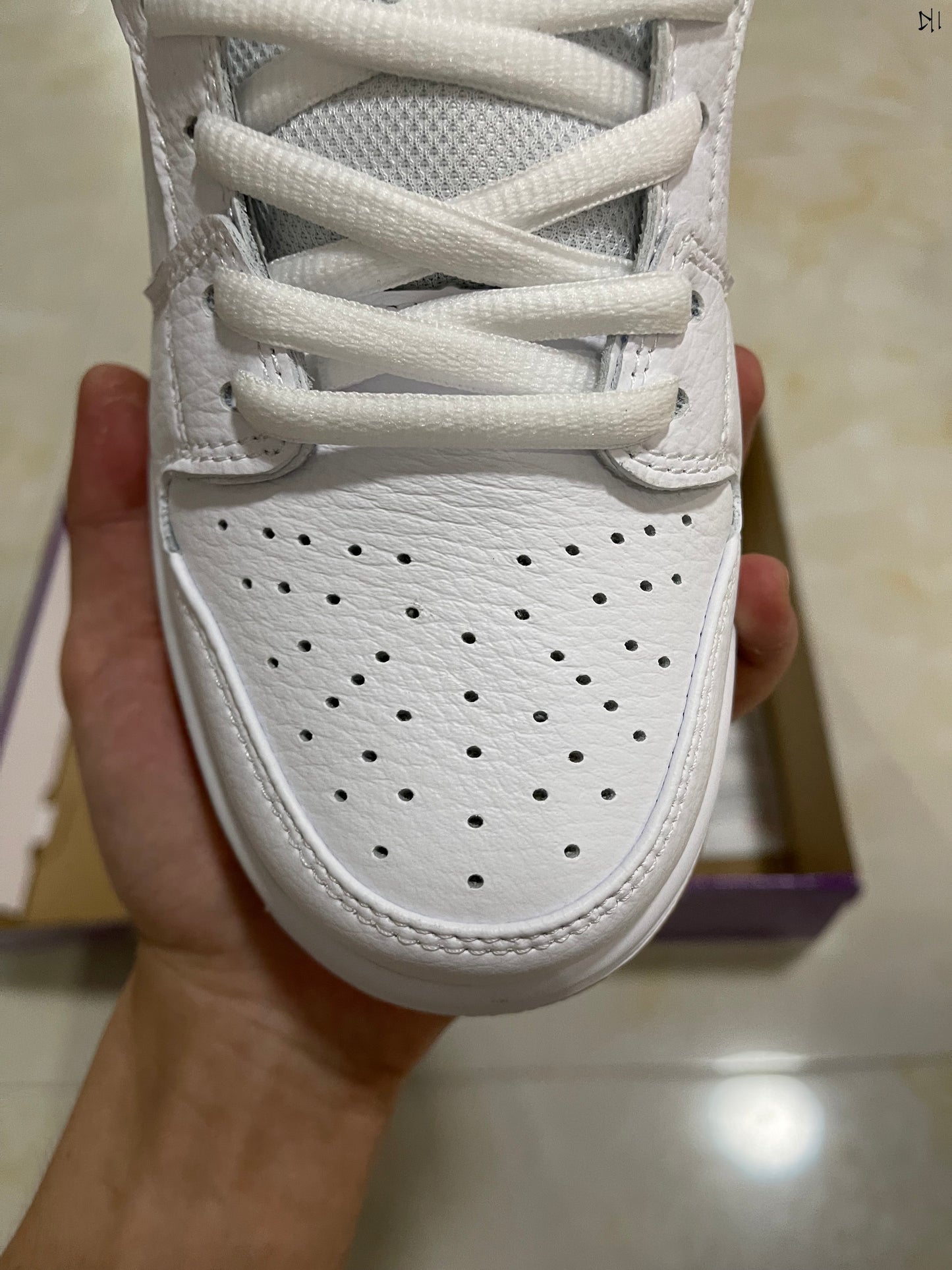 A Nike SB Dunk - White Gum