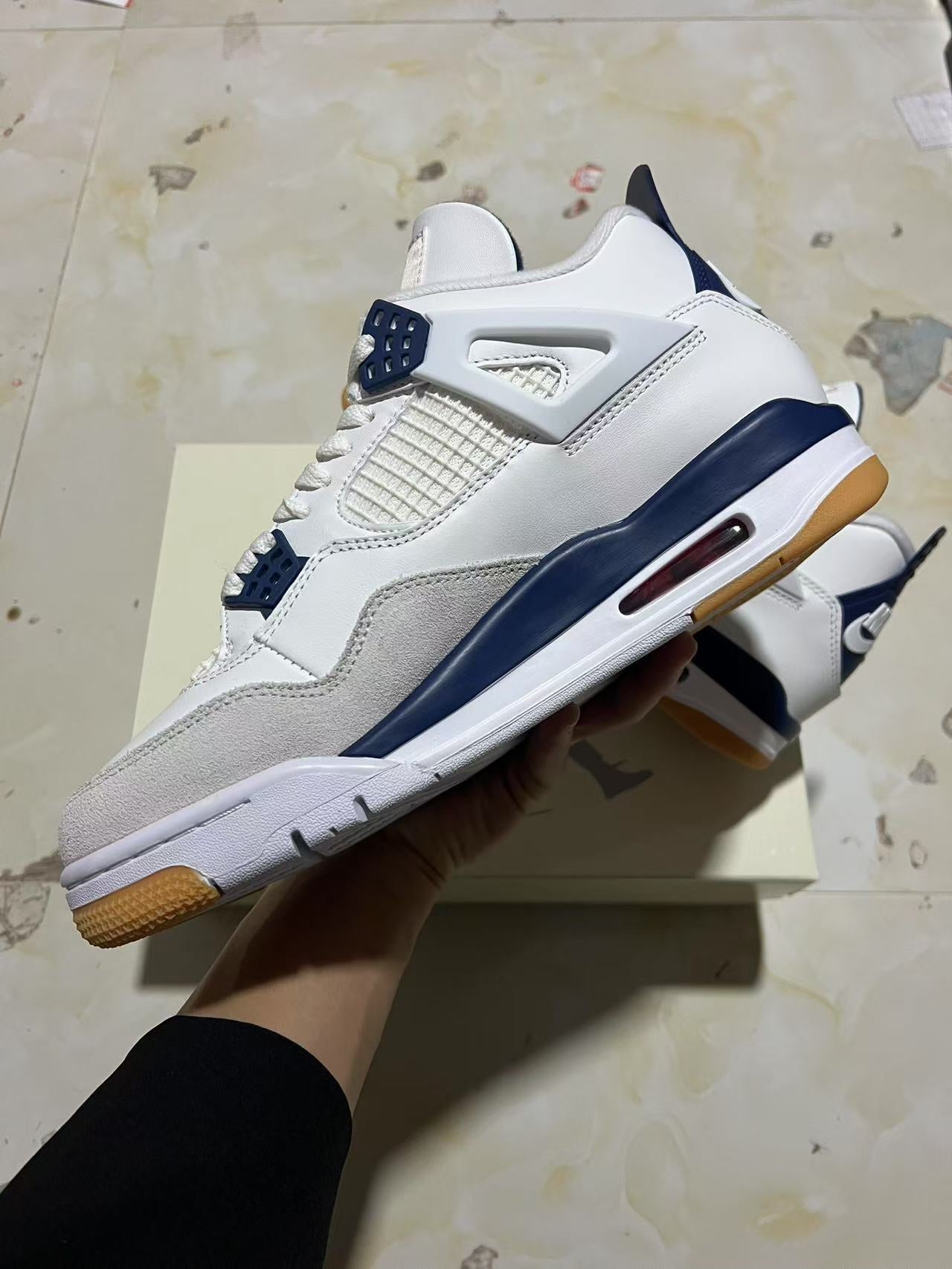 A Nike SB x Jordan 4- NAVY