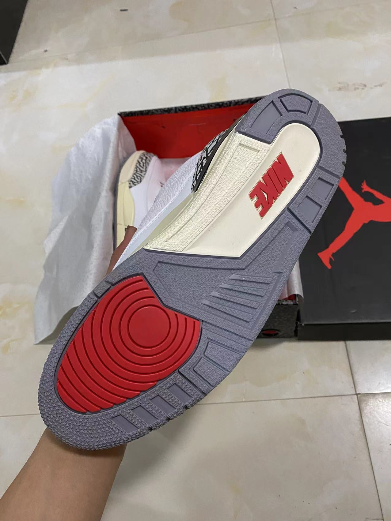 Jordan 3 - Reimagined White Cement