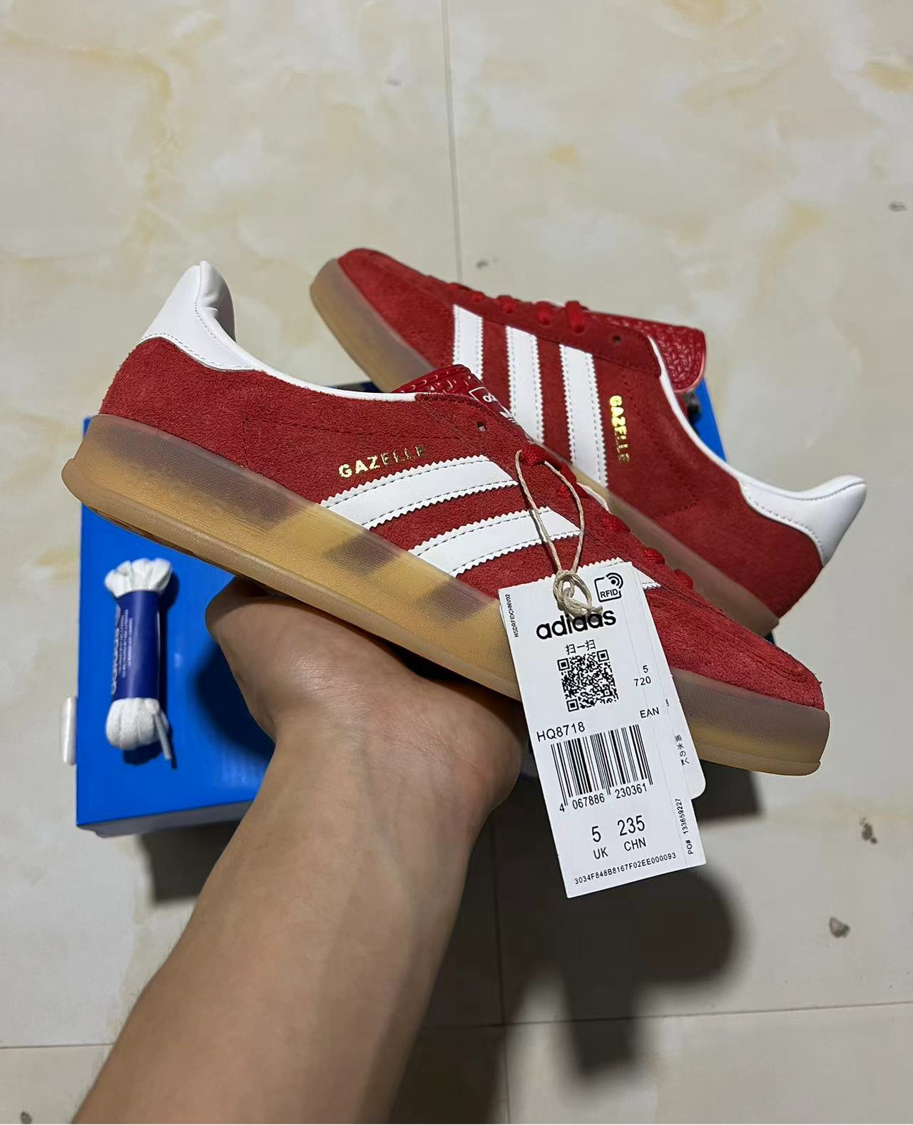 Adidas OG Gazelle Red Velvet