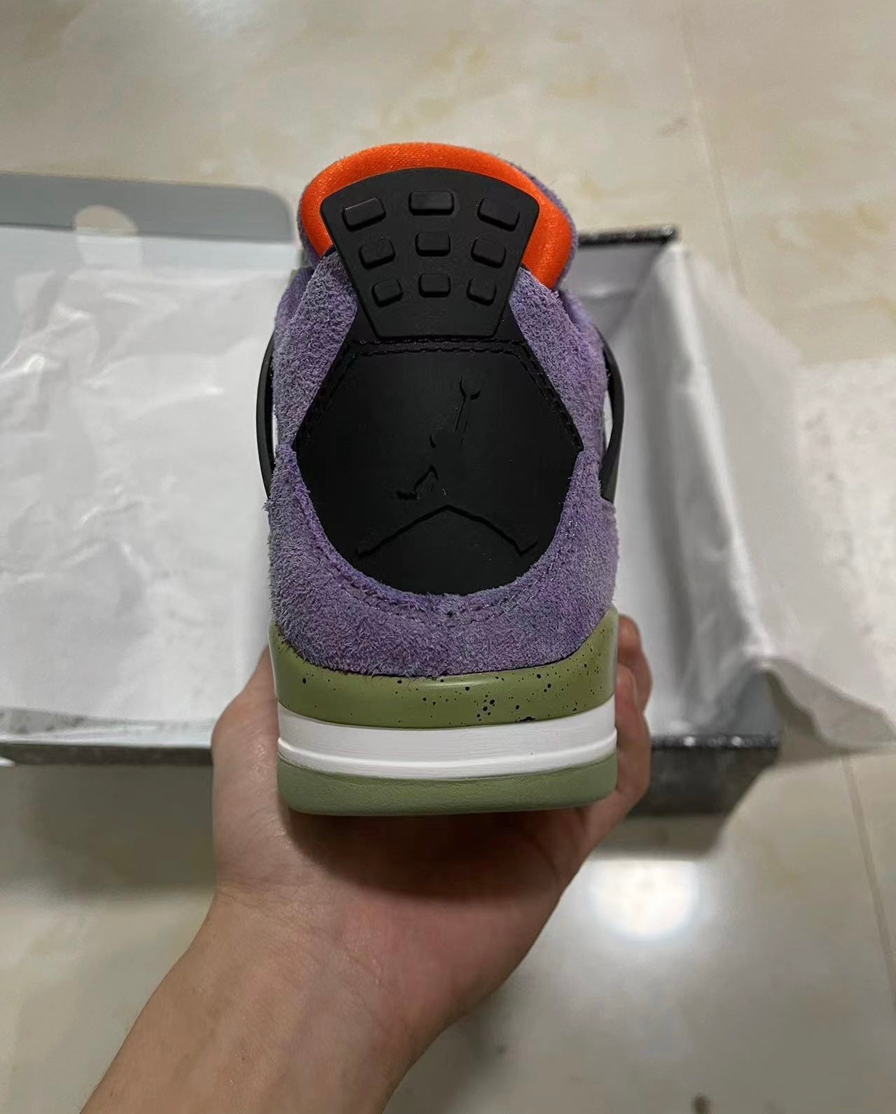 Jordan 4 - Canyon Purple