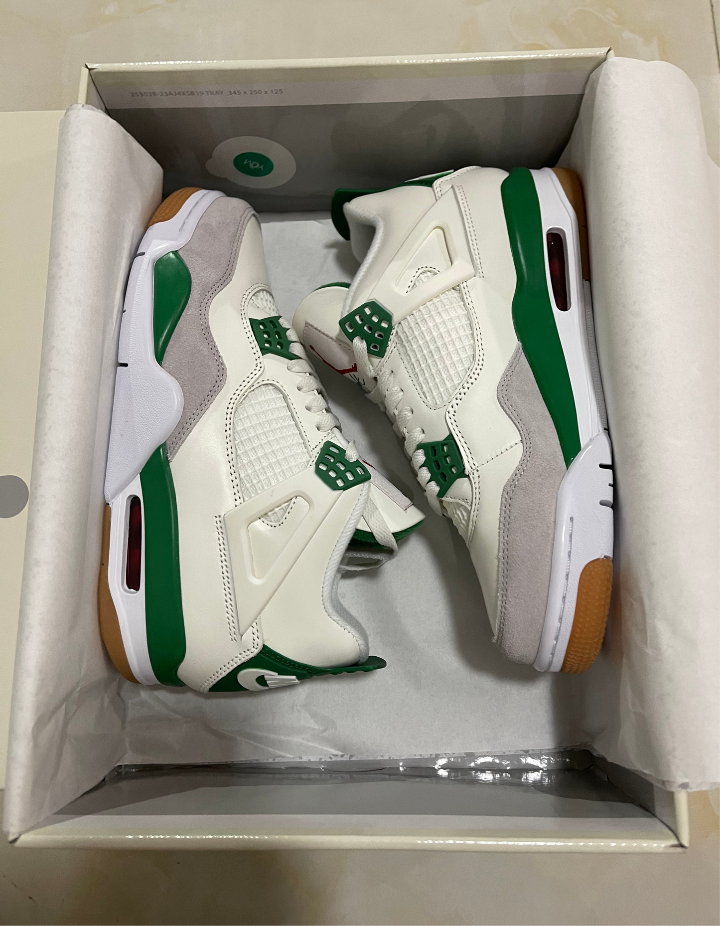 Jordan 4 - SB Pine Green