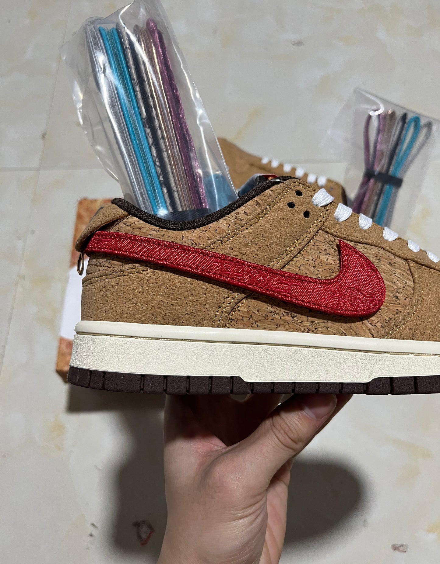 A Nike SB Dunk- CLOT Cork