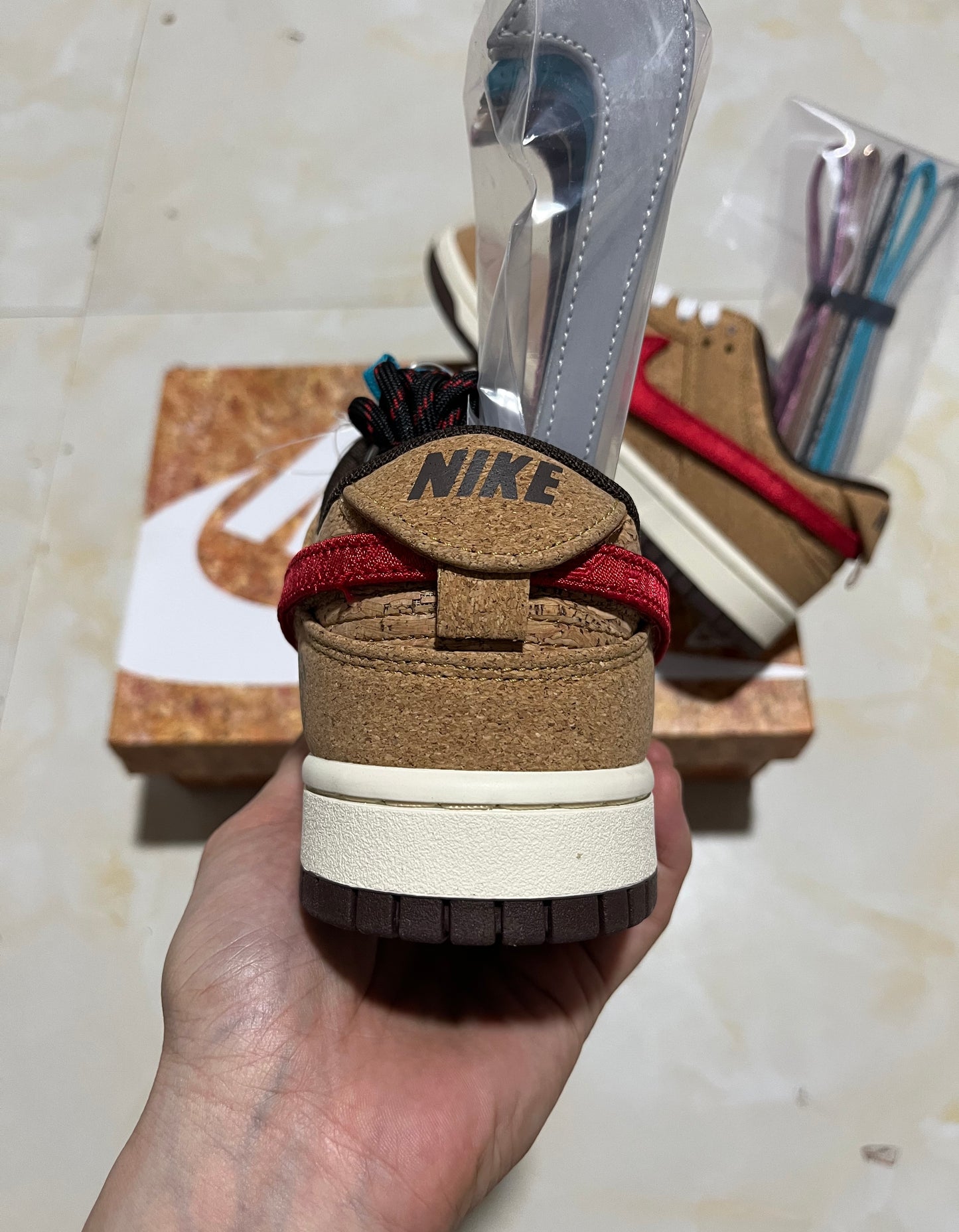 A Nike SB Dunk- CLOT Cork