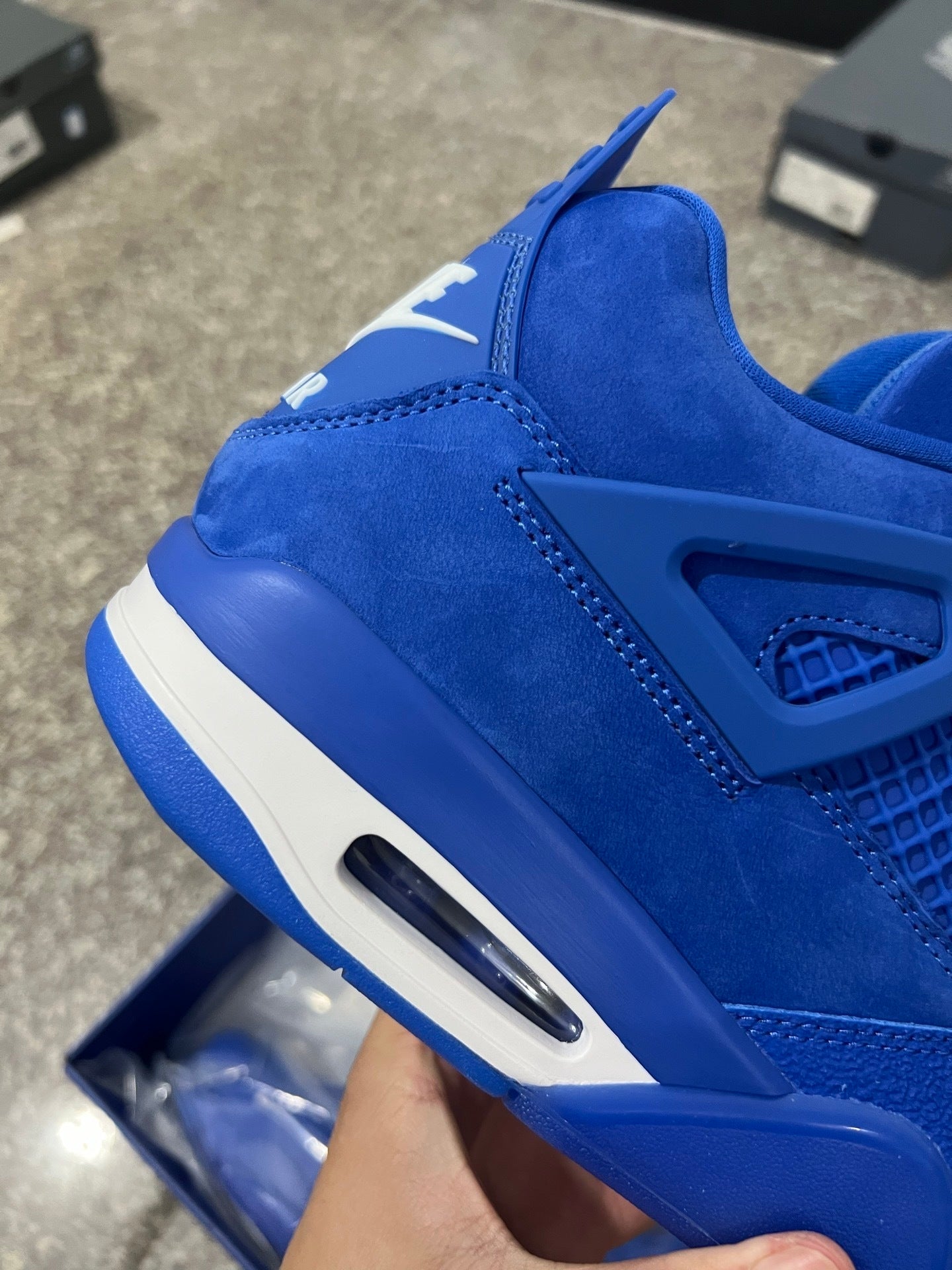 Jordan 4 - Nigel Sylvester - Blue