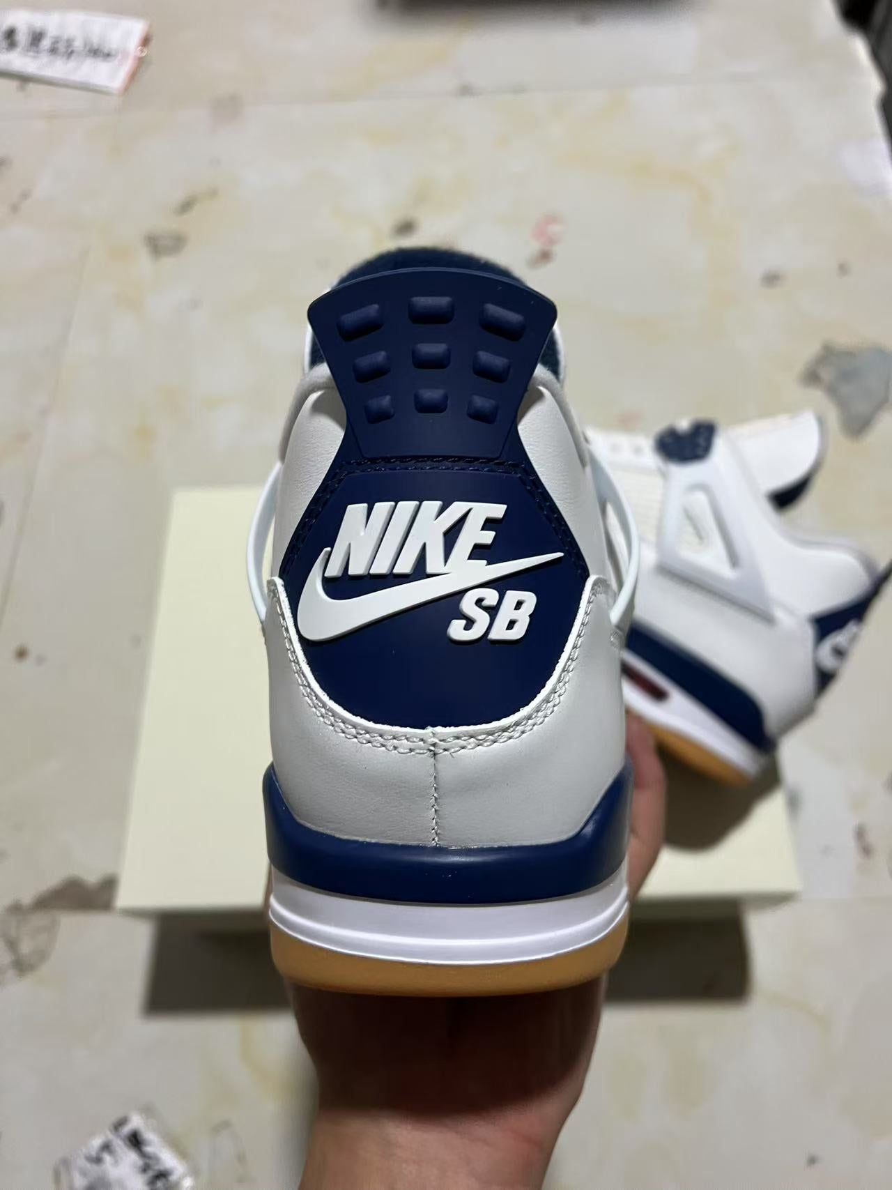 A Nike SB x Jordan 4- NAVY