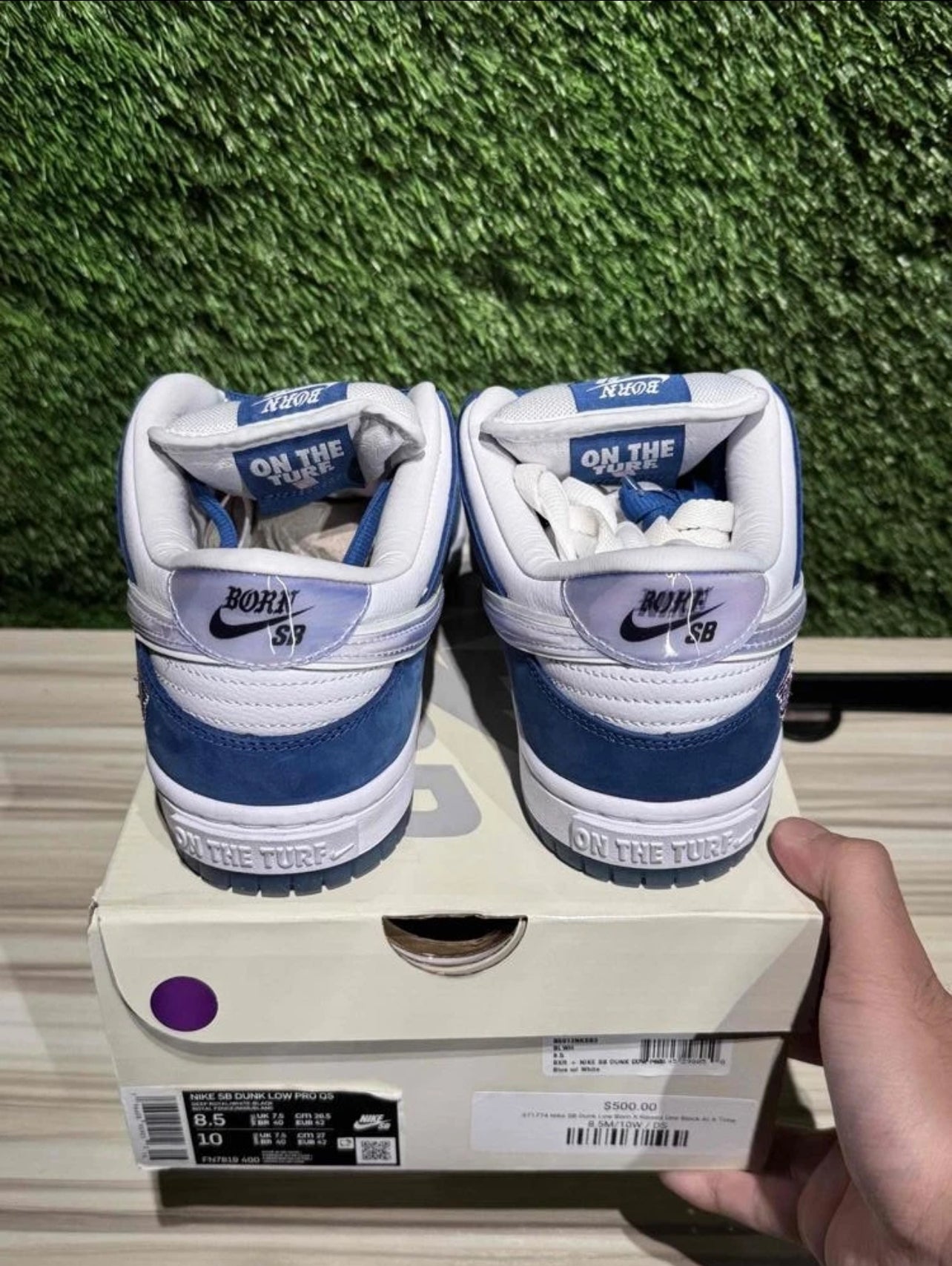 A Nike SB Dunk - Born x Raised
