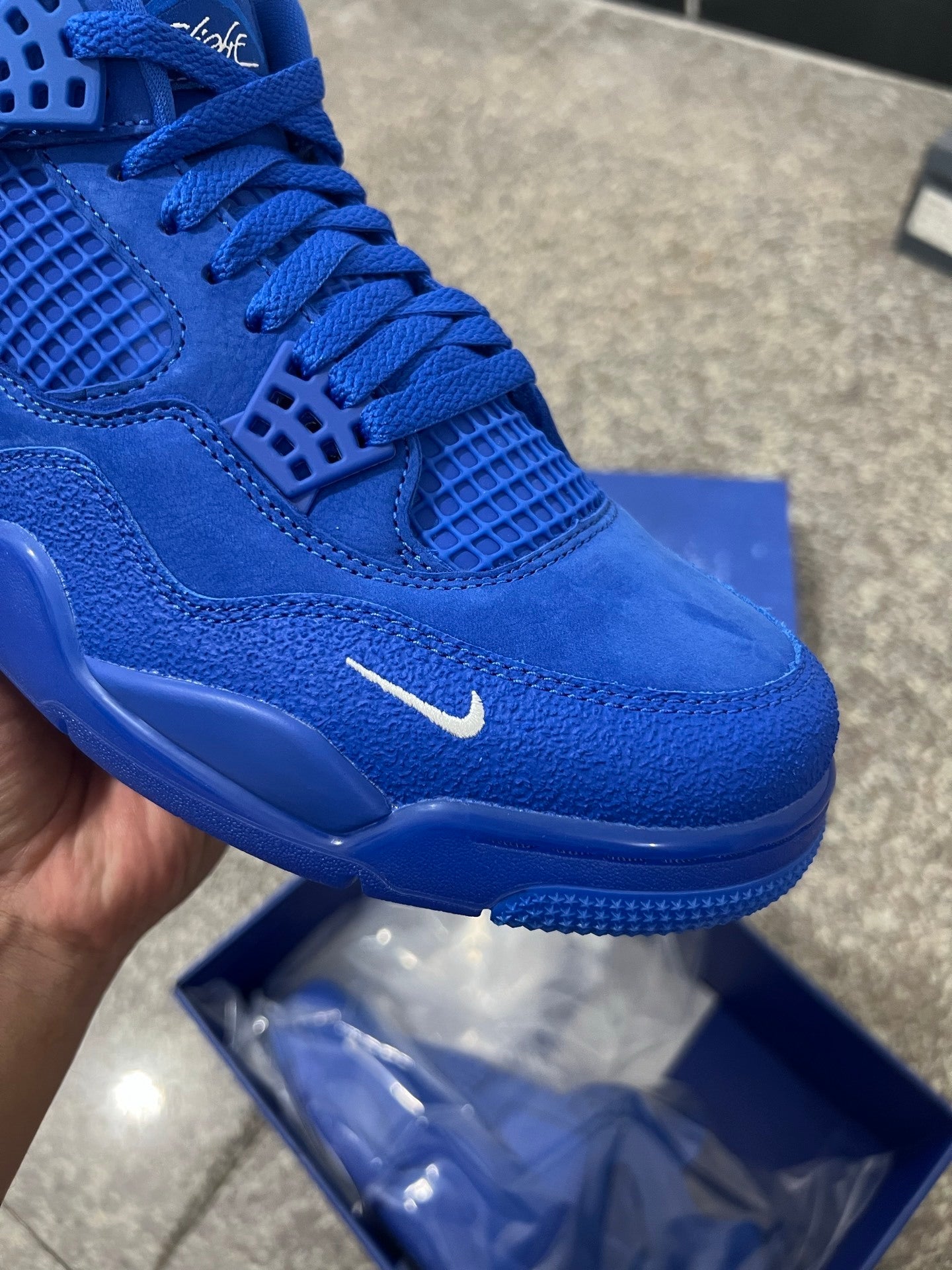 Jordan 4 - Nigel Sylvester - Blue