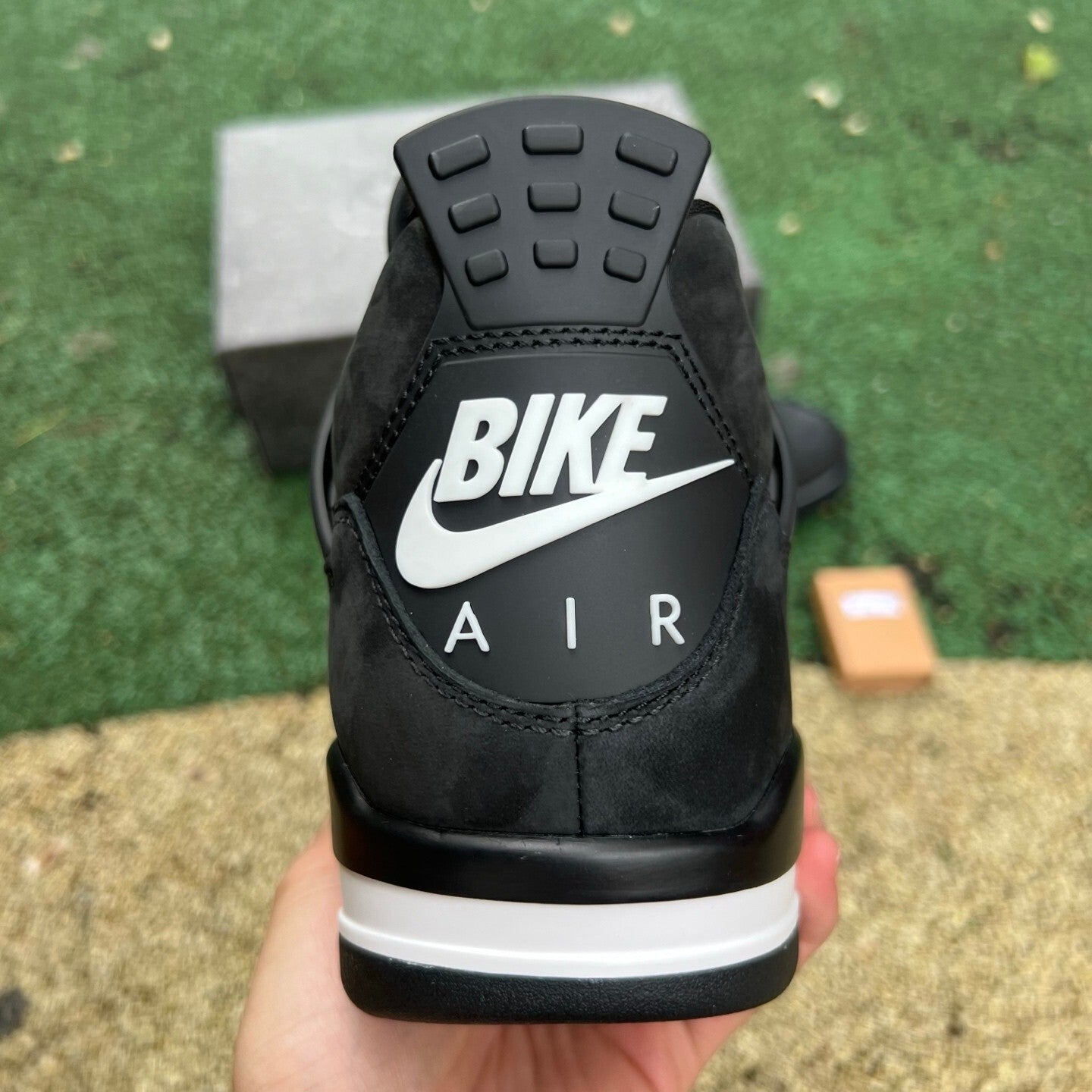 Jordan 4 - Nigel Sylvester - Firewood Black