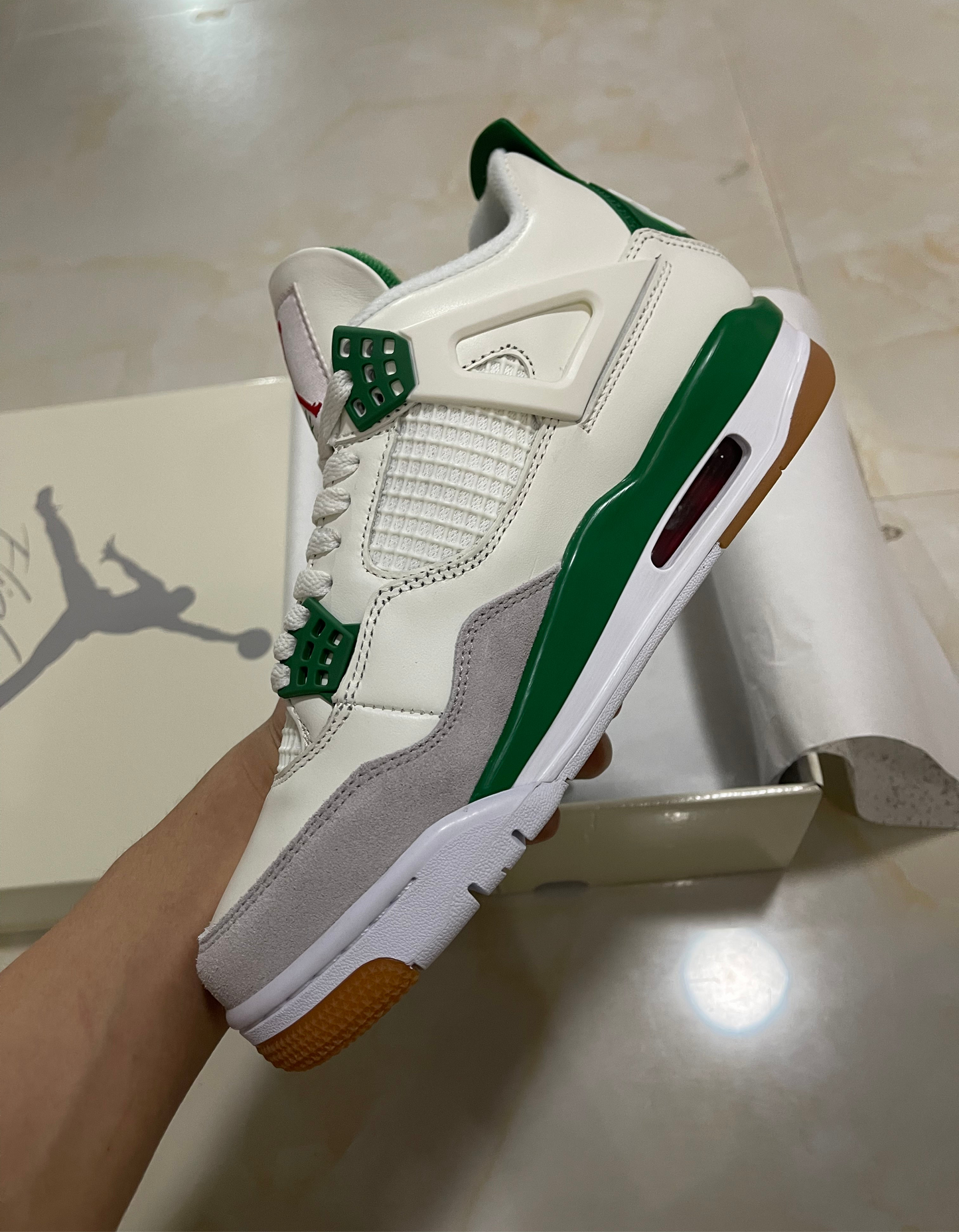 Jordan 4 - SB Pine Green