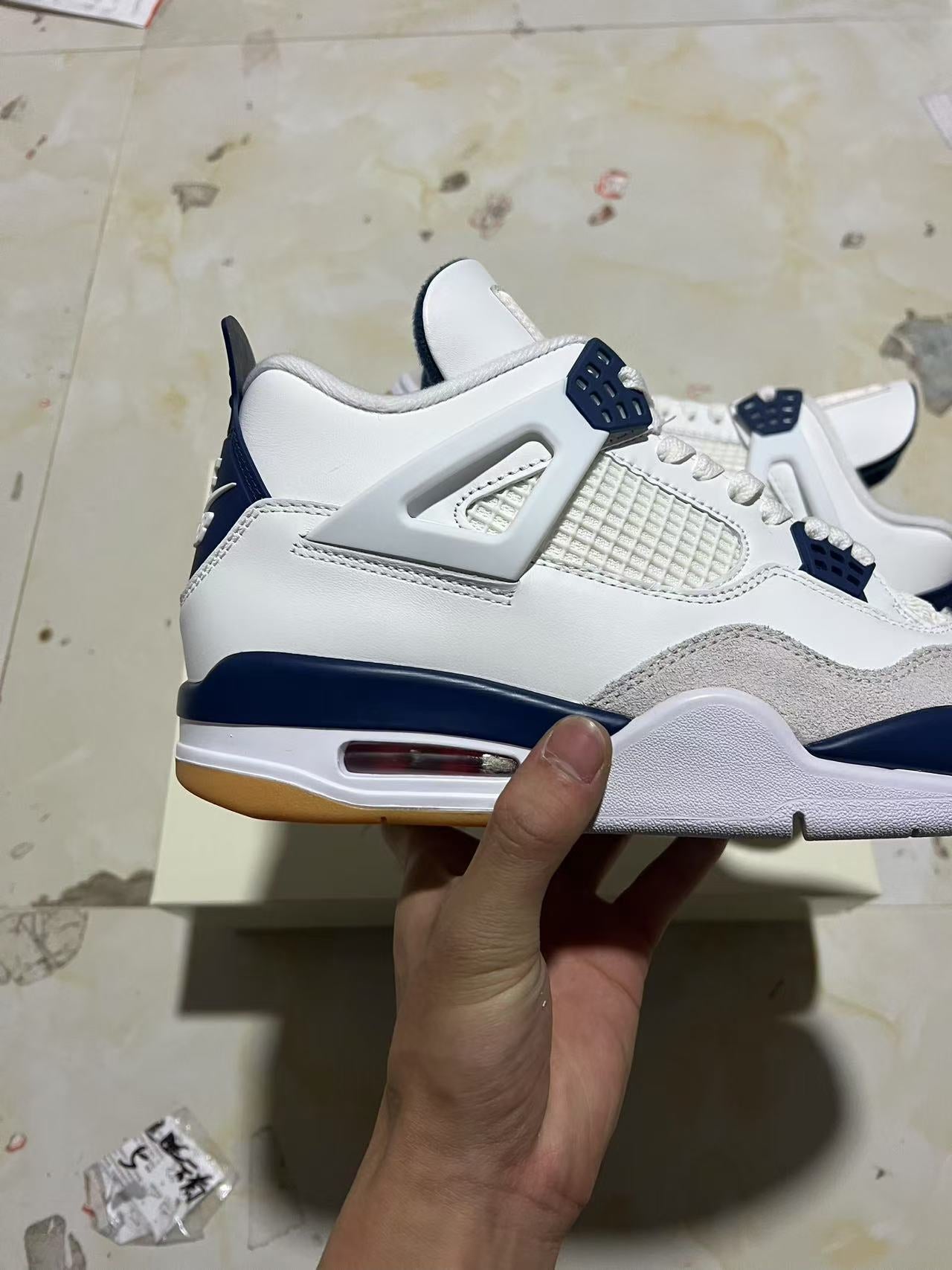 A Nike SB x Jordan 4- NAVY