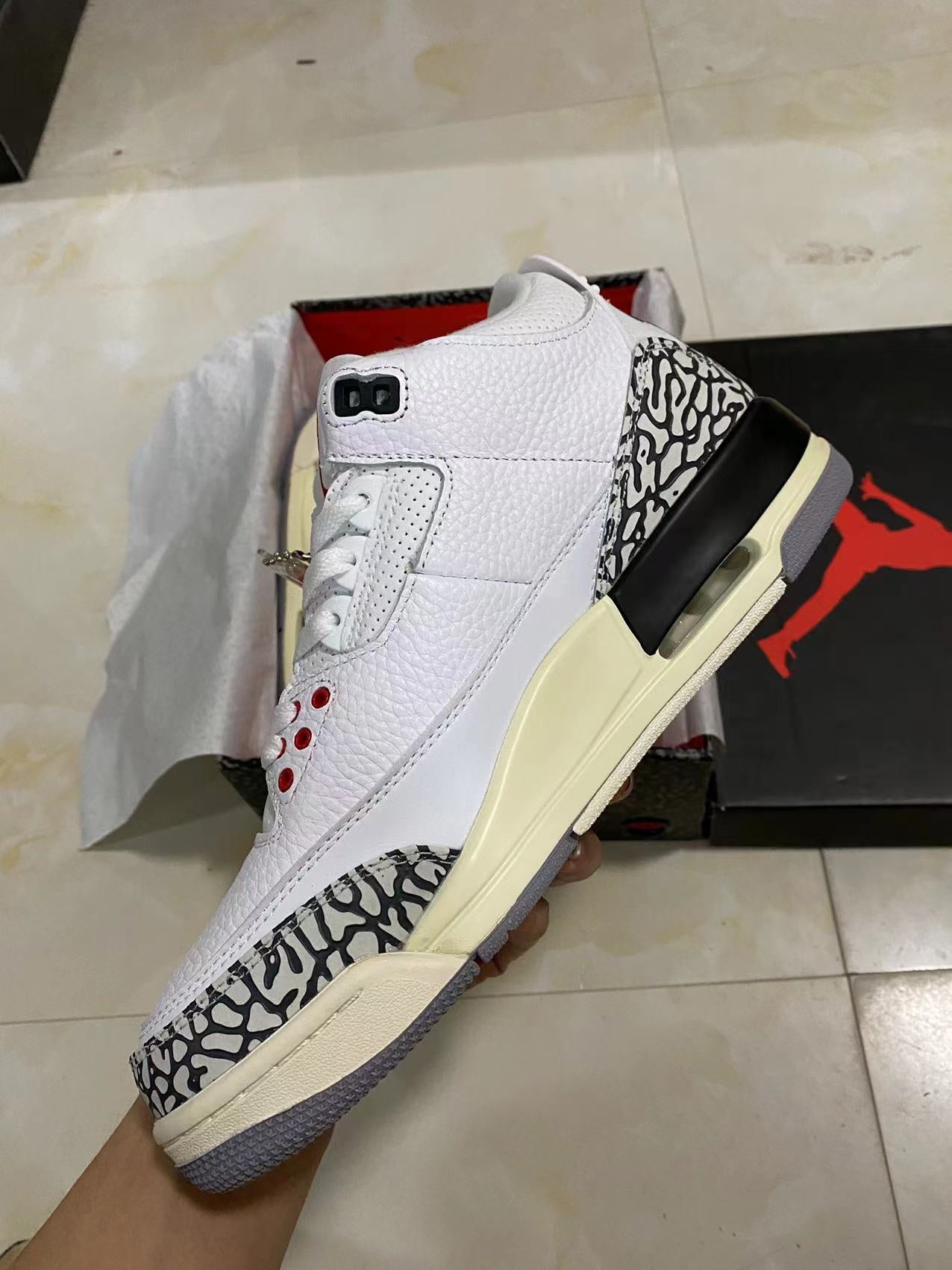 Jordan 3 - Reimagined White Cement