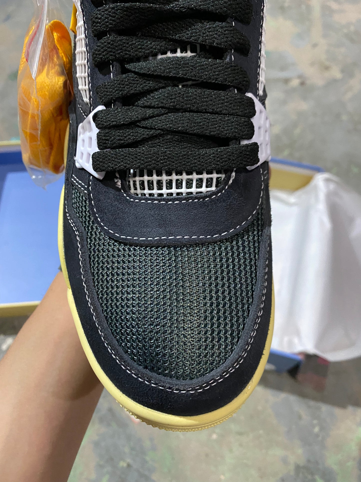 Jordan 4 - Union Off Noir