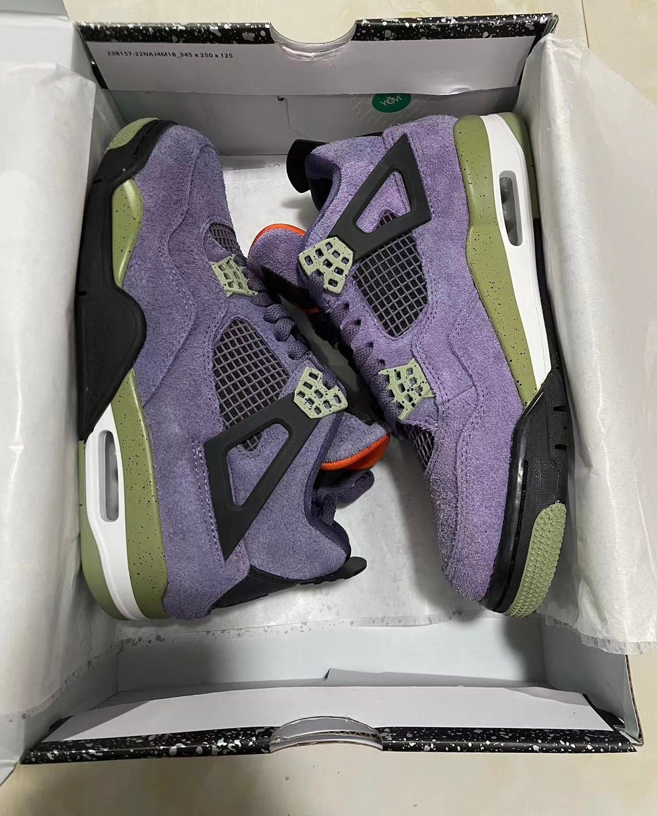 Jordan 4 - Canyon Purple