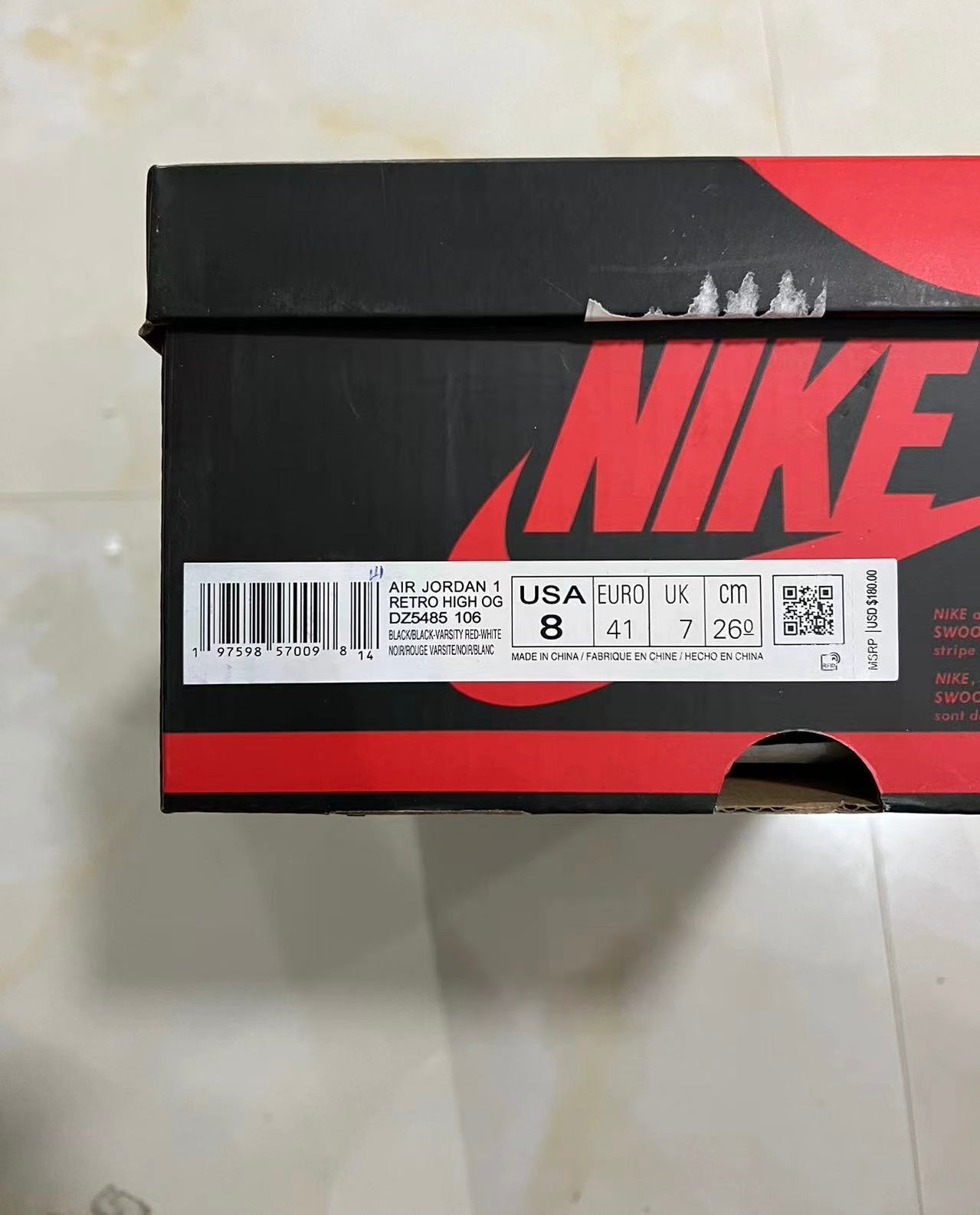 Jordan 1 - Reimagine Black Toe