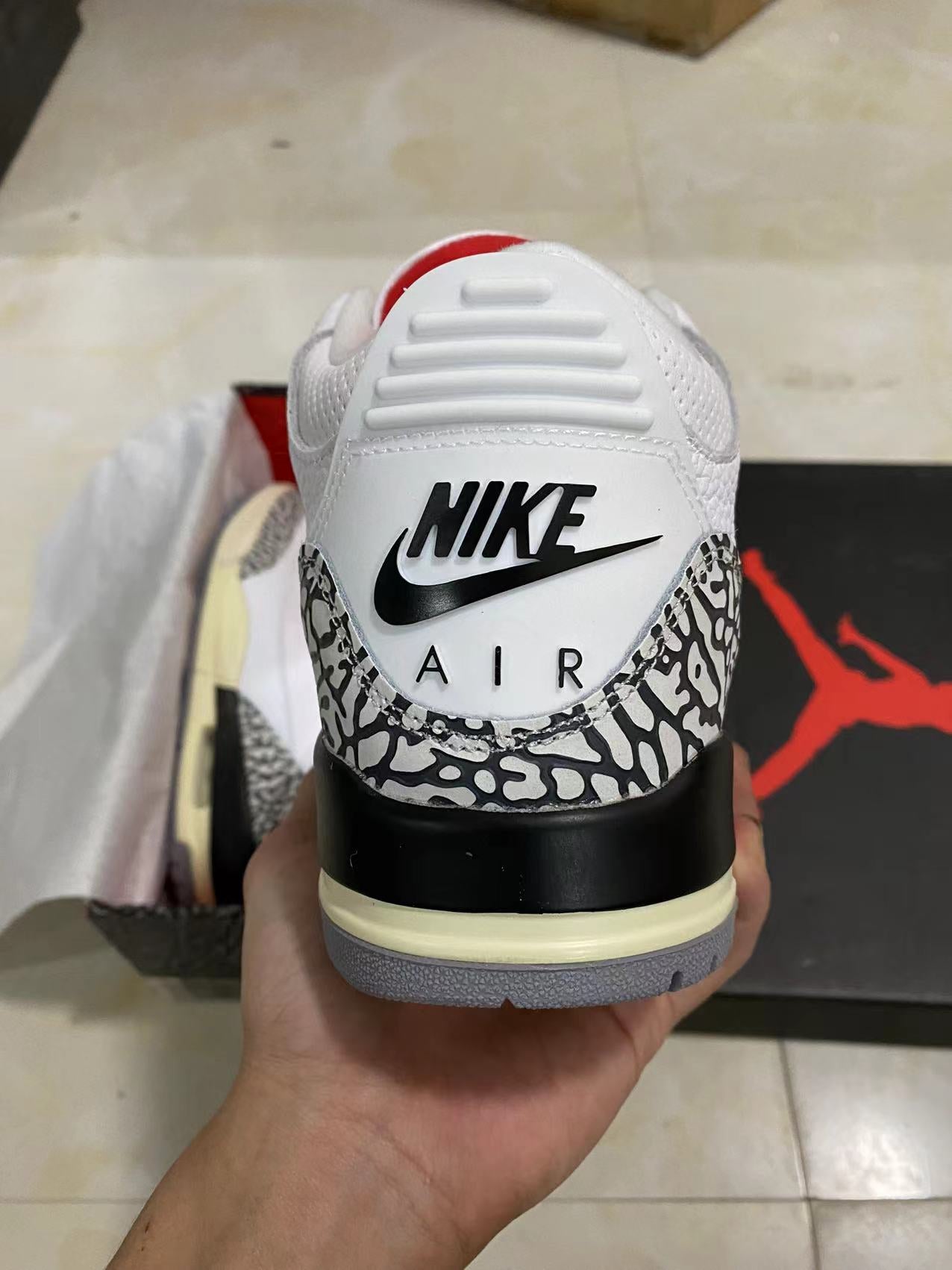 Jordan 3 - Reimagined White Cement