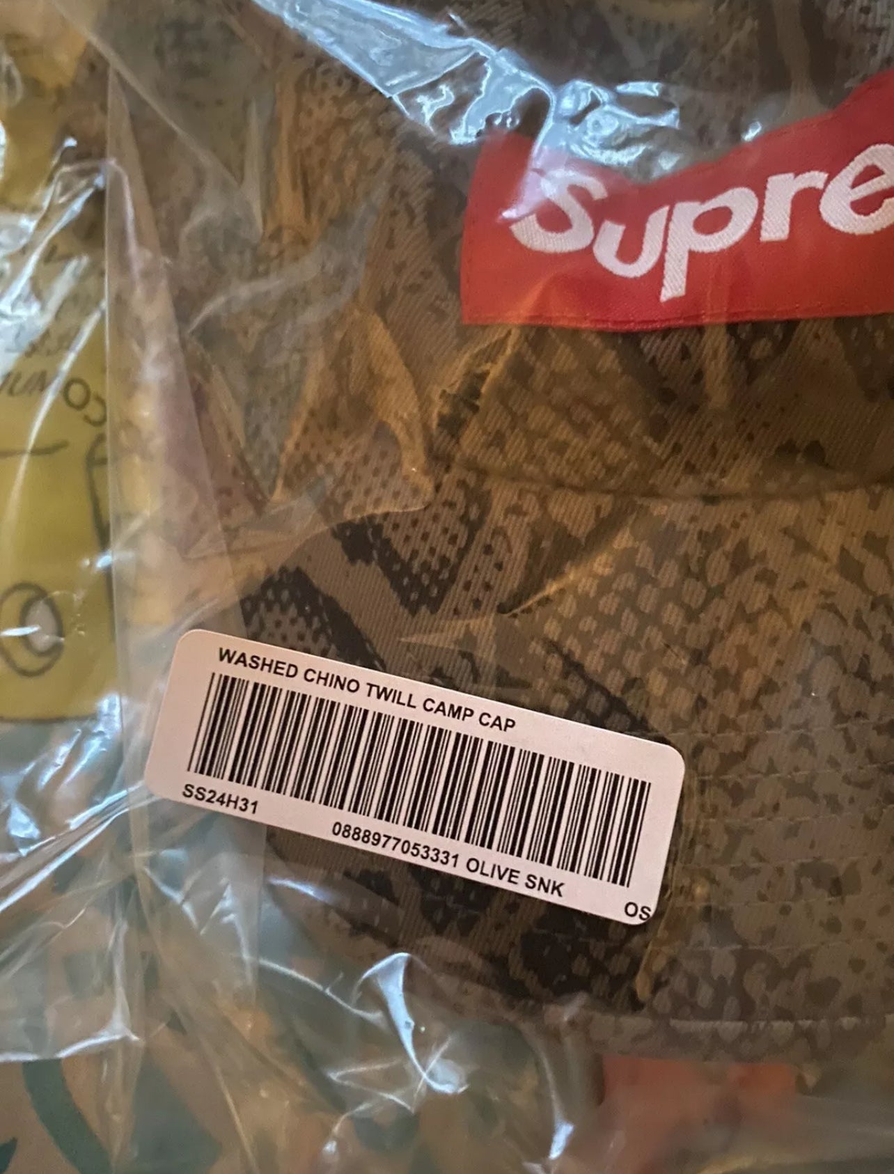 Supreme Gorra - Twill Camp Cap