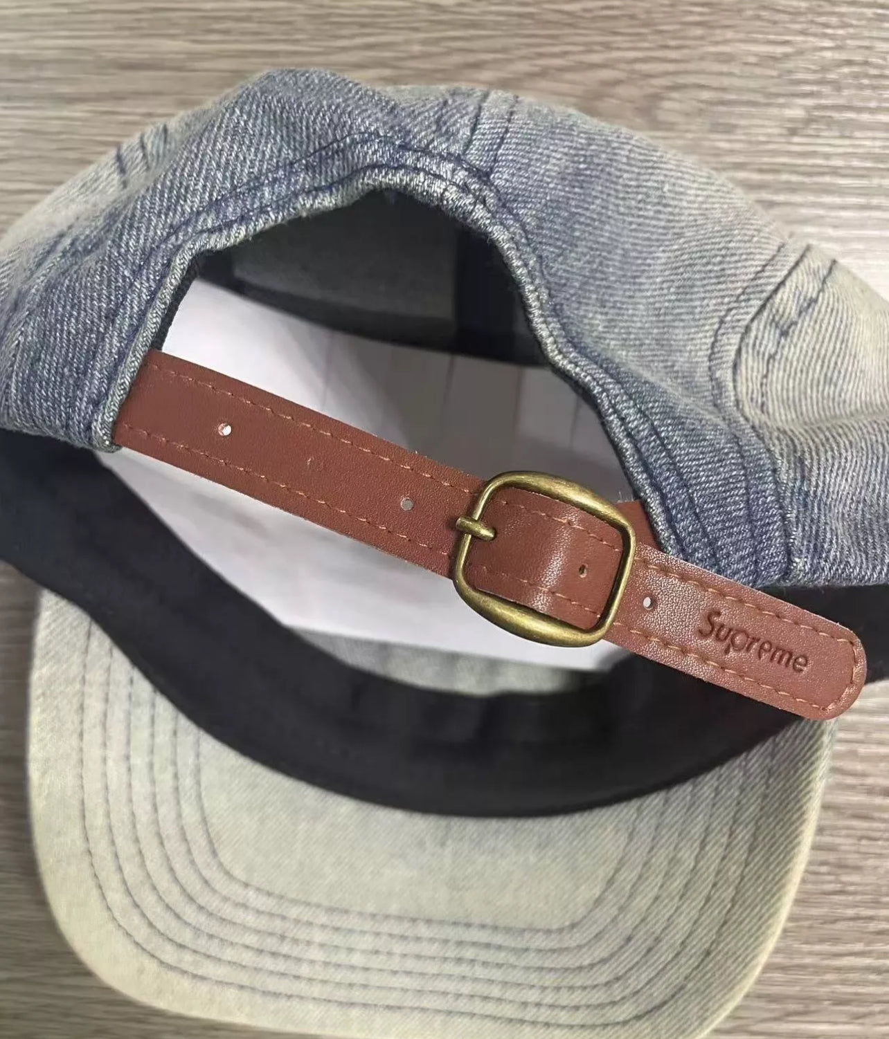 Supreme Gorra - Washed chino