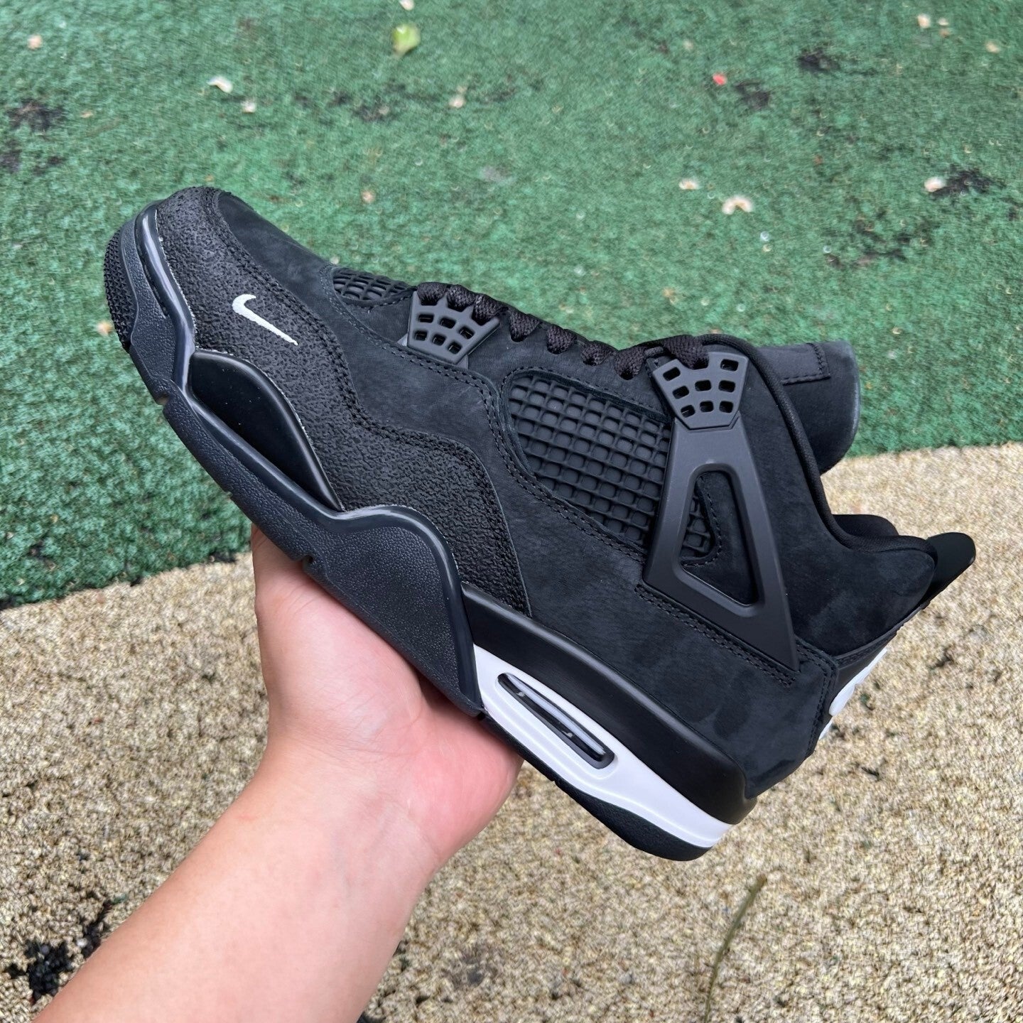 Jordan 4 - Nigel Sylvester - Firewood Black