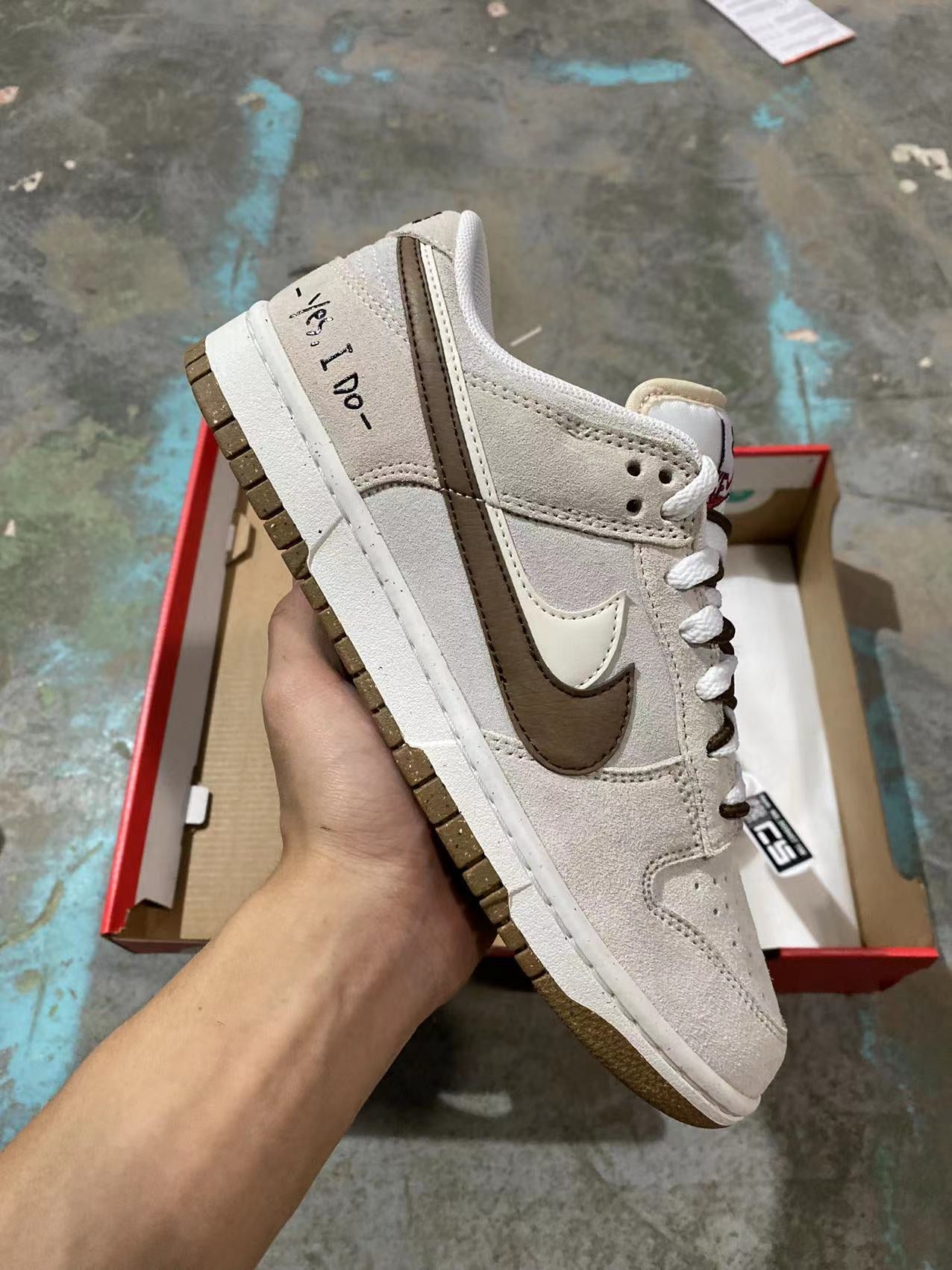 A Nike SB Dunk- 85 Yes I Do