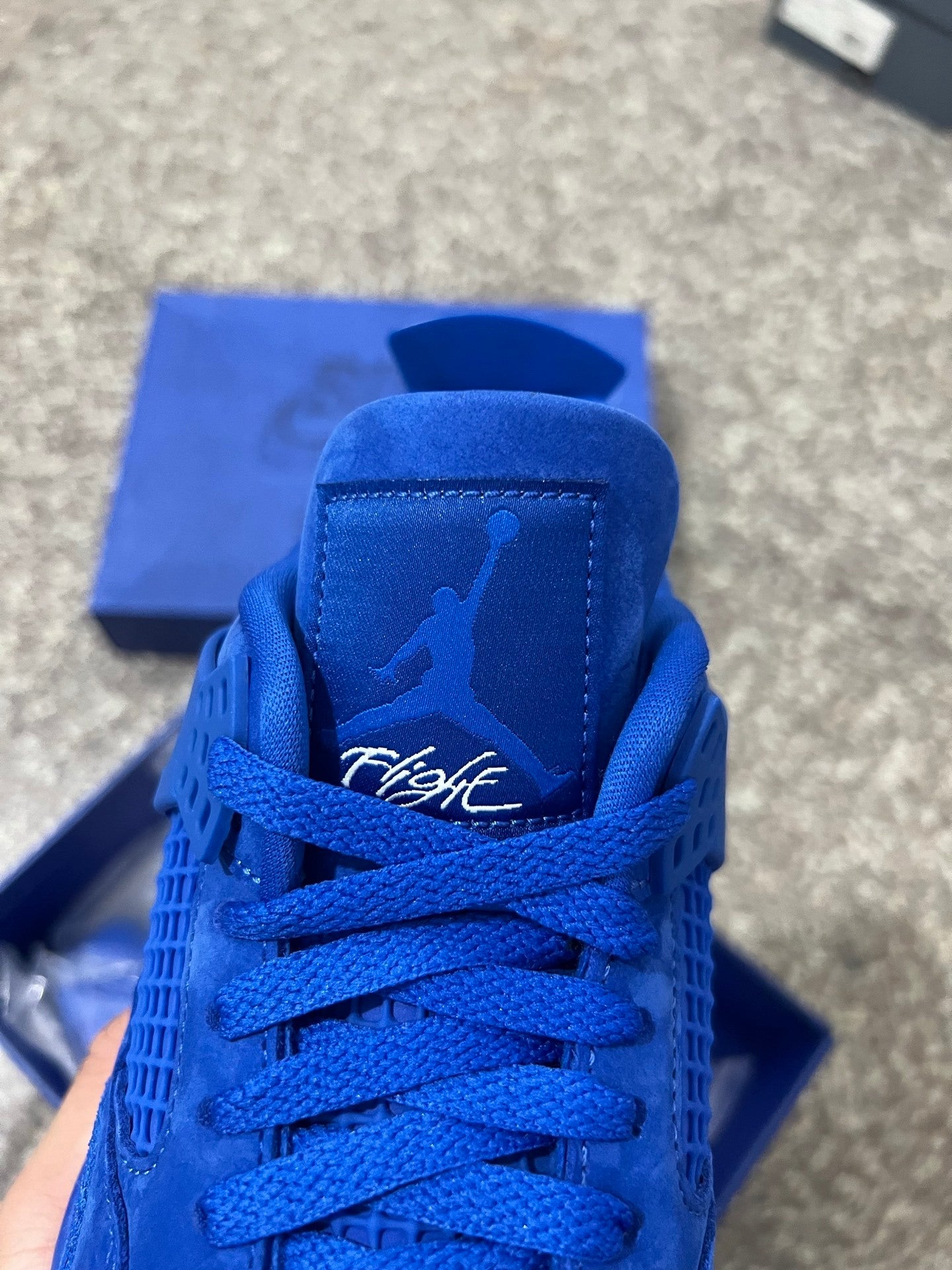 Jordan 4 - Nigel Sylvester - Blue