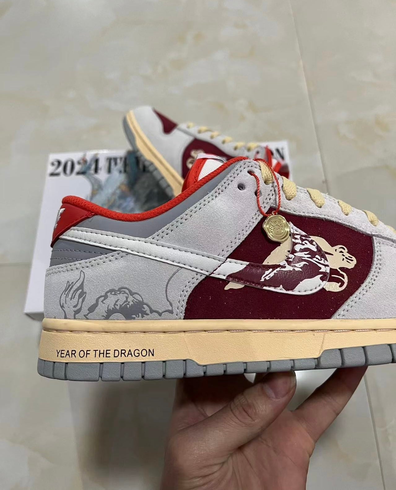 A Nike SB Dunk- Year of the Dragon