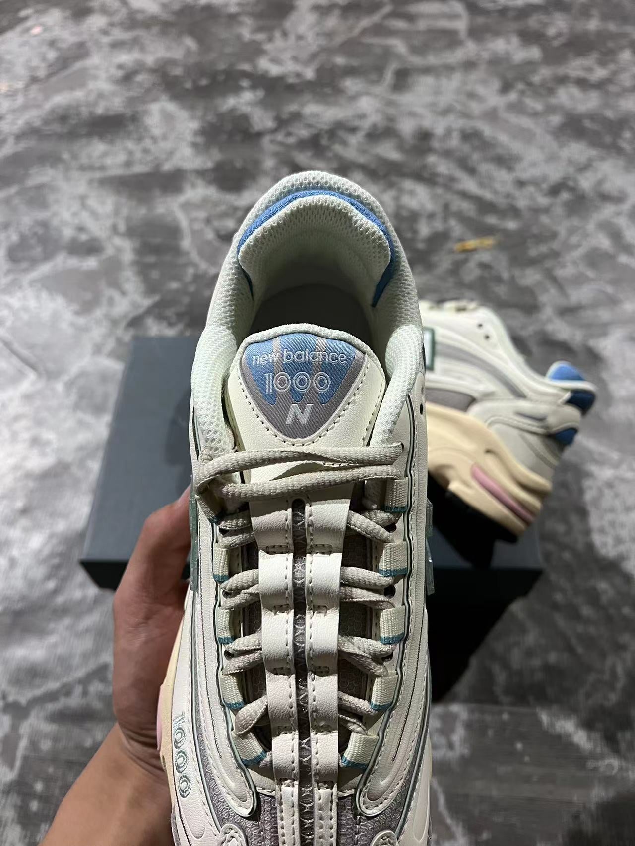 New Balance 1000 Angora Moonrock Almond Oil