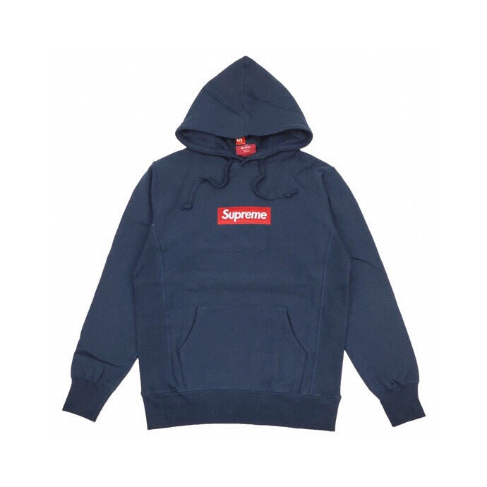 Supreme - Navy Hooded