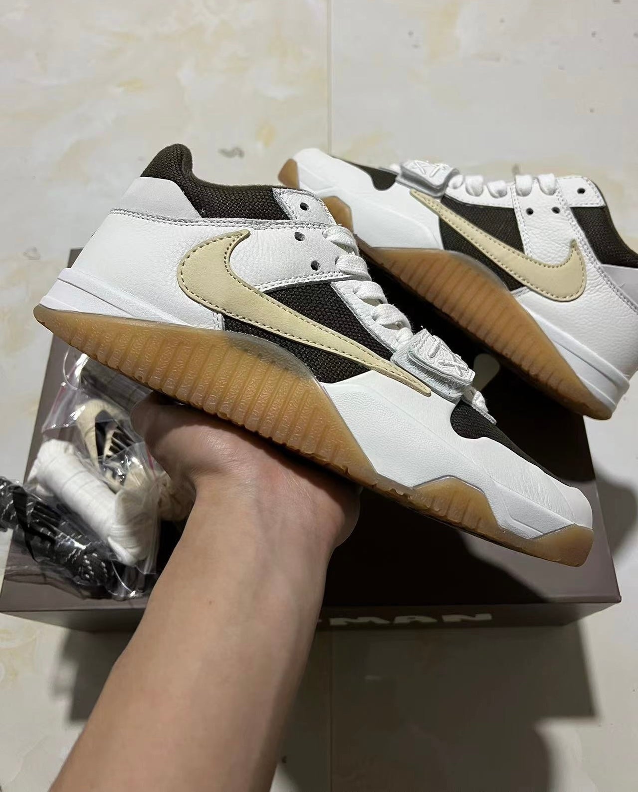 Jordan 1 Travis Scott - Jumpman Jack Sail