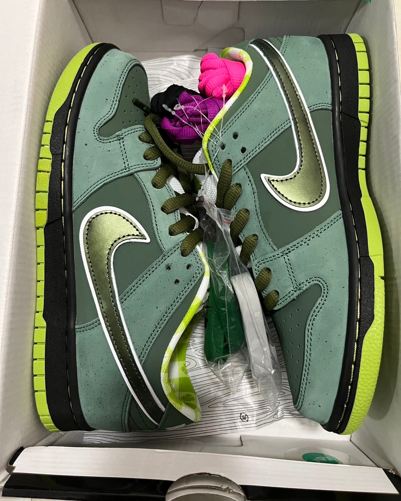 A Nike SB Dunk- Green Lobster