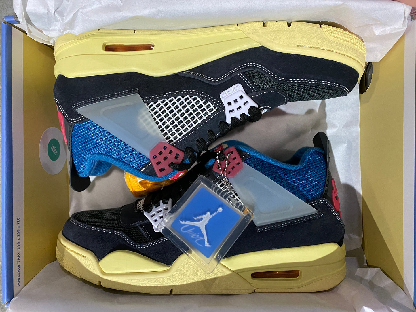 Jordan 4 - Union Off Noir