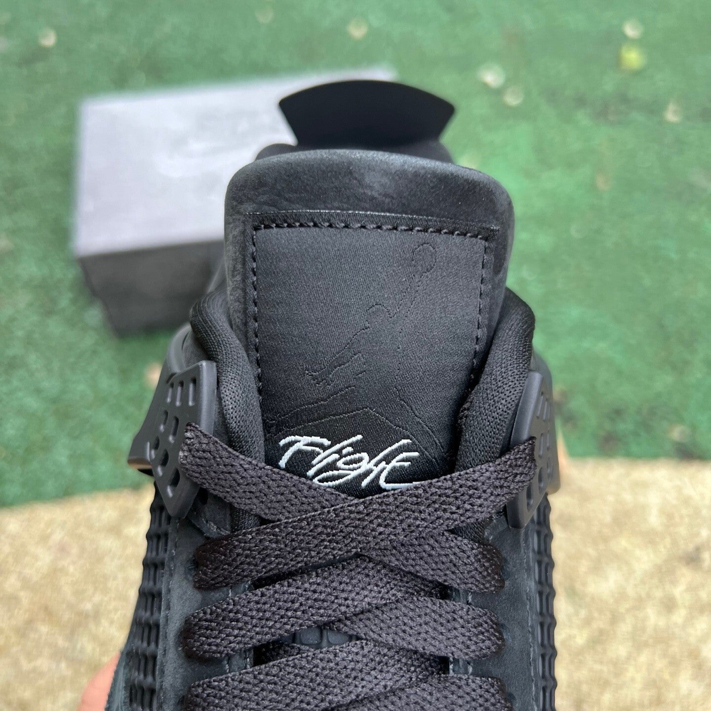 Jordan 4 - Nigel Sylvester - Firewood Black