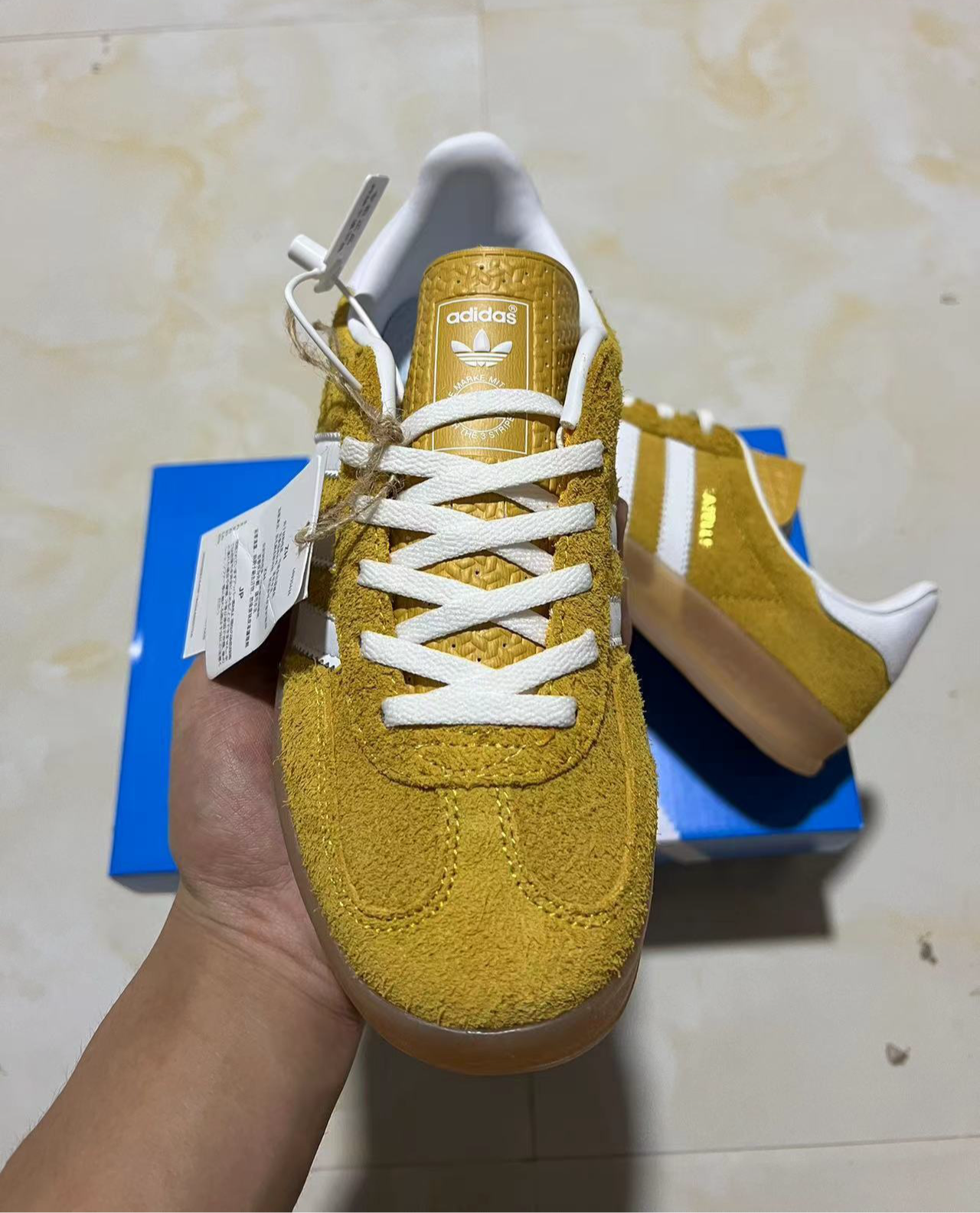 Adidas OG Gazelle Indoor Yellow