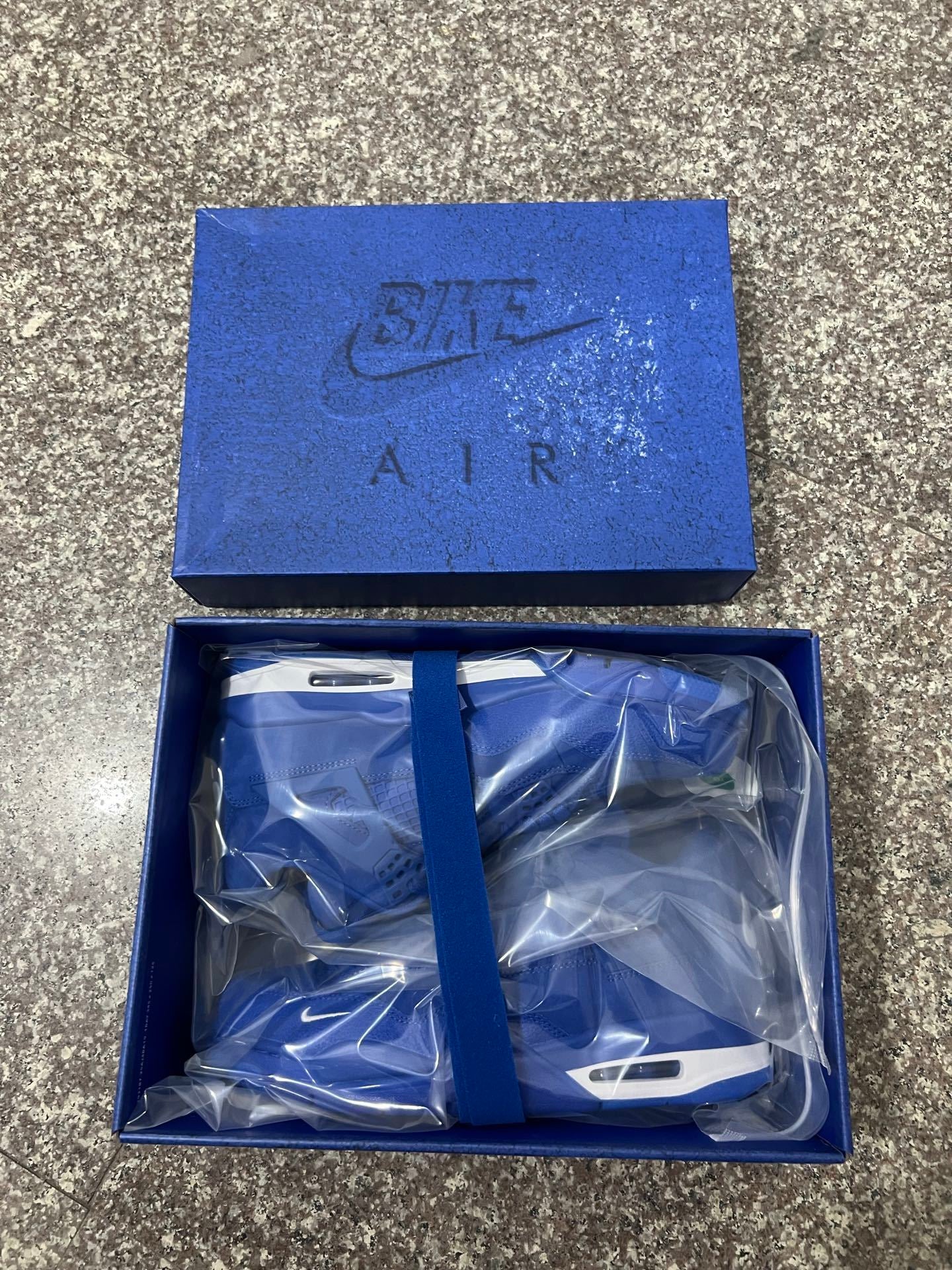 Jordan 4 - Nigel Sylvester - Blue