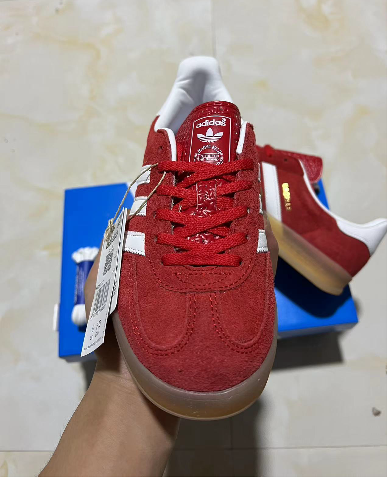 Adidas OG Gazelle Red Velvet