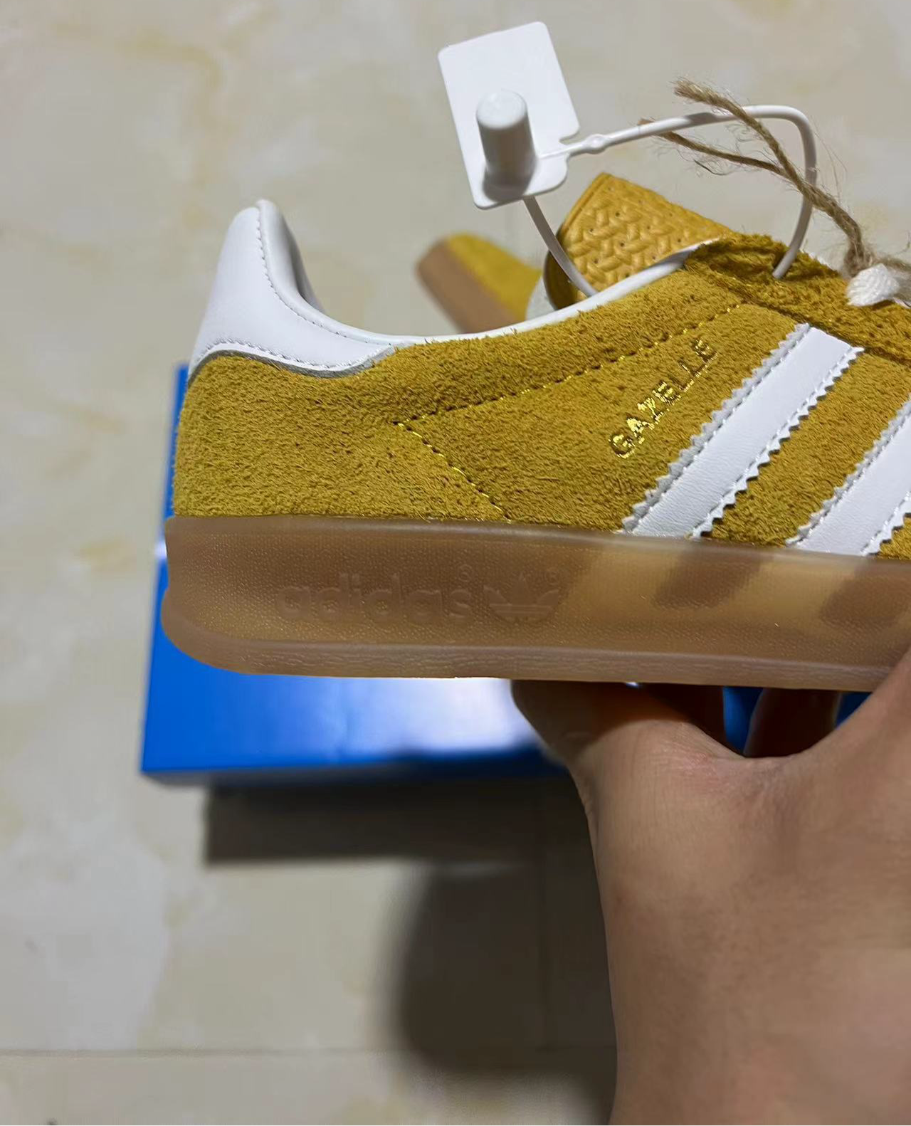 Adidas OG Gazelle Indoor Yellow